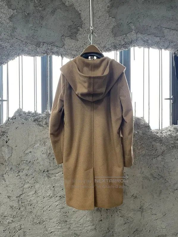 Max Mara MaxMara Beige Women's Coat with Hood . Size XXS / US 00 / IT 34 - 2 Thumbnail