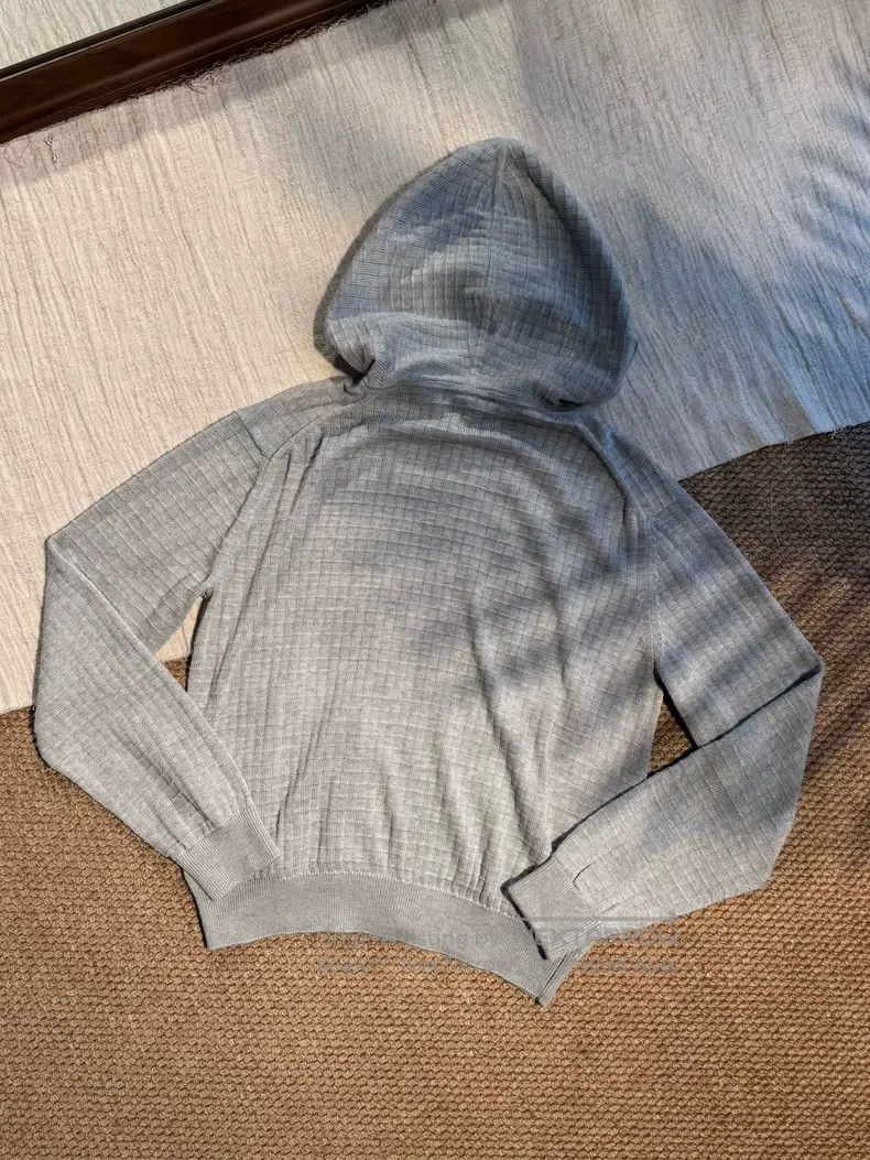 Loro Piana Loro Piana Silk Blended Hooded Zip Leisure Sweater Jacket Size S / US 4 / IT 40 - 4 Thumbnail