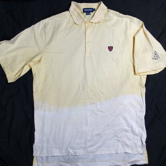 Polo Ralph Lauren × Vintage Vintage Polo Ralph Lauren Golf Eugene CC Polo Shirt Size US L / EU 52-54 / 3 - 2 Thumbnail