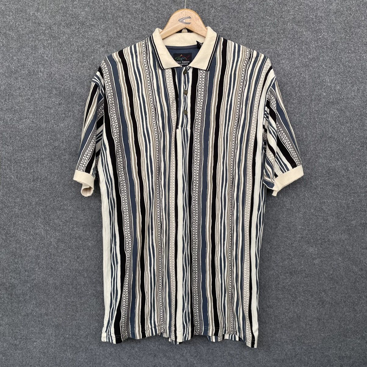 Greg Norman Greg Norman Collection Coogi Style Polo Shirt Size US L / EU 52-54 / 3 - 1 Thumbnail