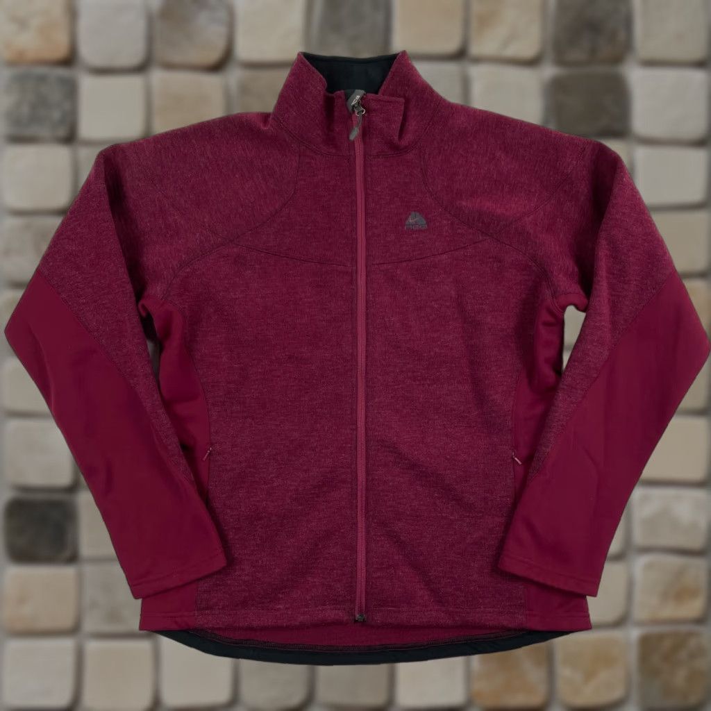 Nike ACG Nike ACG Jacket Women's L Purple Sphere Wool Blend Full Zip Lined Outdoors Size L / US 10 / IT 46 - 1 Thumbnail