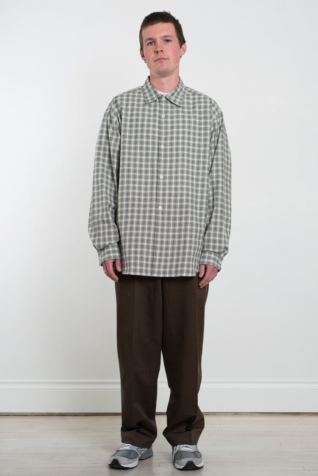 Mfpen MFPEN Generous Shirt Tartan Check Black and White | Grailed