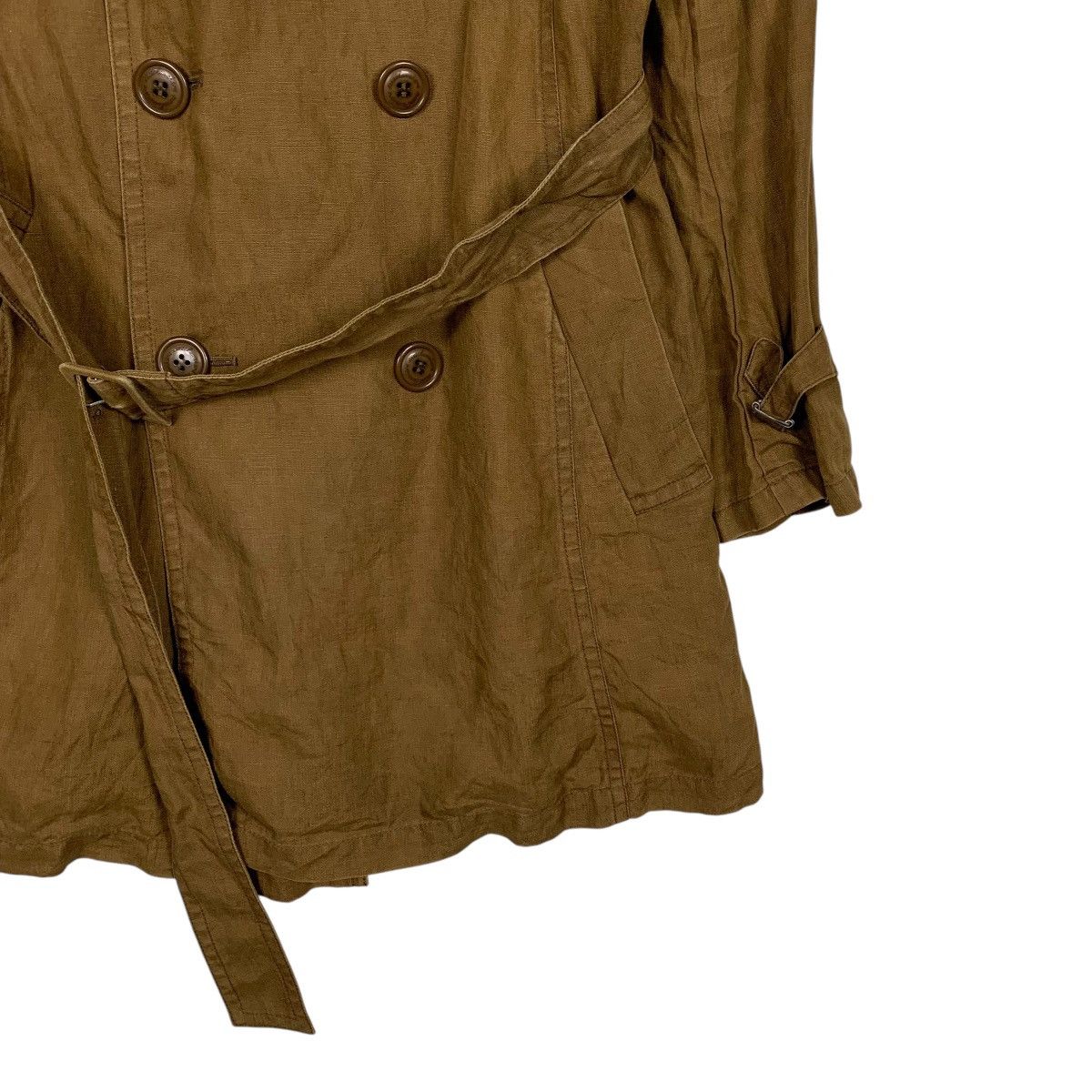 Tsumori Chisato Tsumori Chisato Double Breasted Brown Coat Size M / US 6-8 / IT 42-44 - 4 Thumbnail
