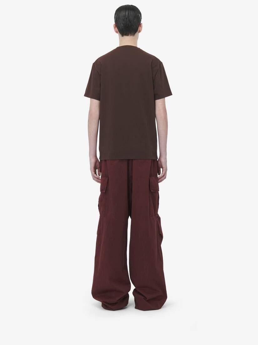 Alexander McQueen o1srvl11e0226 Printed T-Shirt In Brown Size US S / EU 44-46 / 1 - 5 Thumbnail
