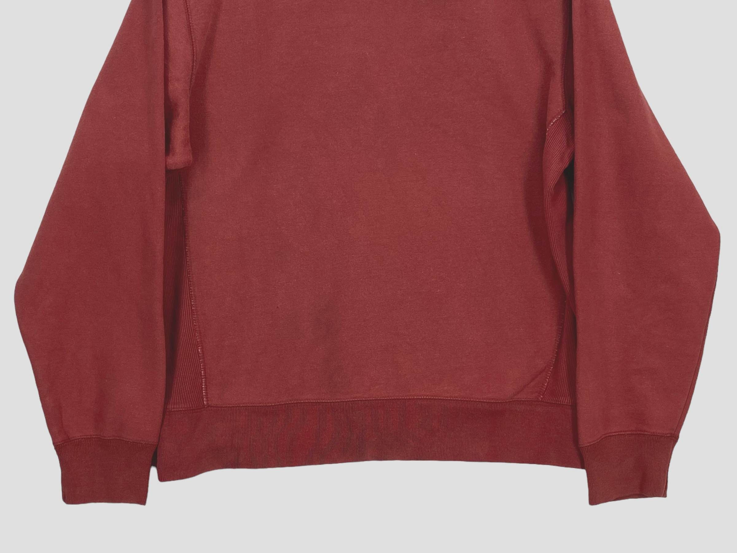 Gap Vintage Gap Red Embroidered Logo Sweatshirt Pullover 90s Size US S / EU 44-46 / 1 - 6 Thumbnail
