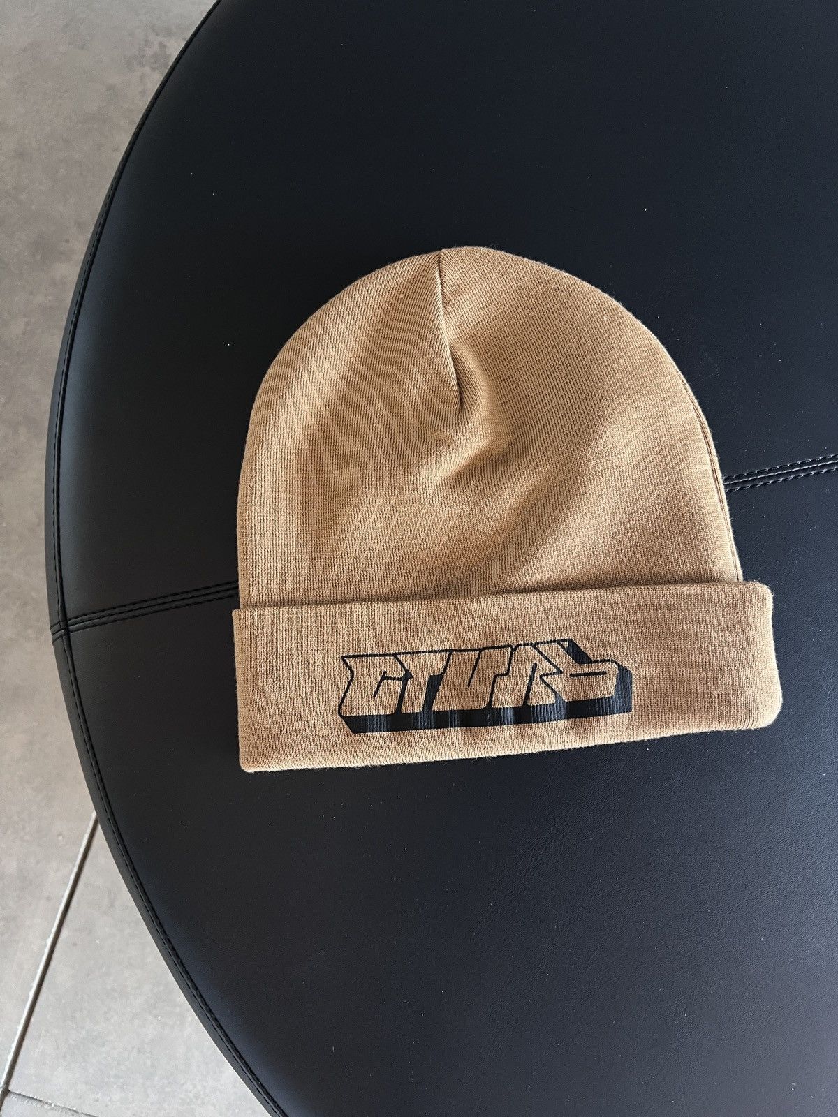 Heron Preston Heron Preston CTNMB Beanie Tan Size ONE SIZE - 2 Thumbnail