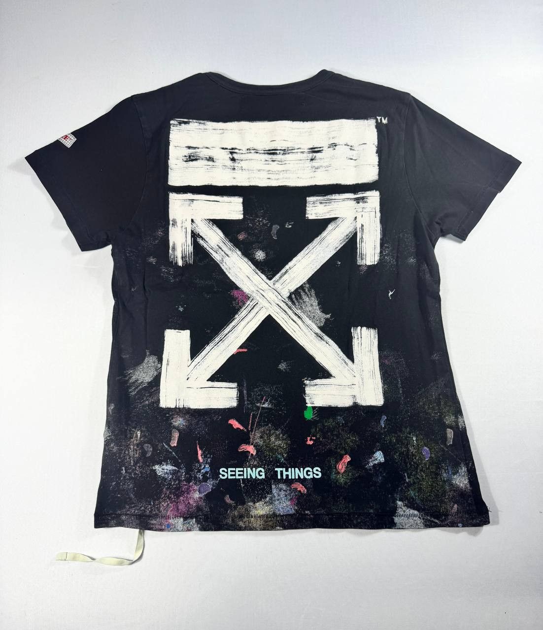 Off-White Offwhite Galaxy Brushed T-shirt Size US XS / EU 42 / 0 - 3 Thumbnail