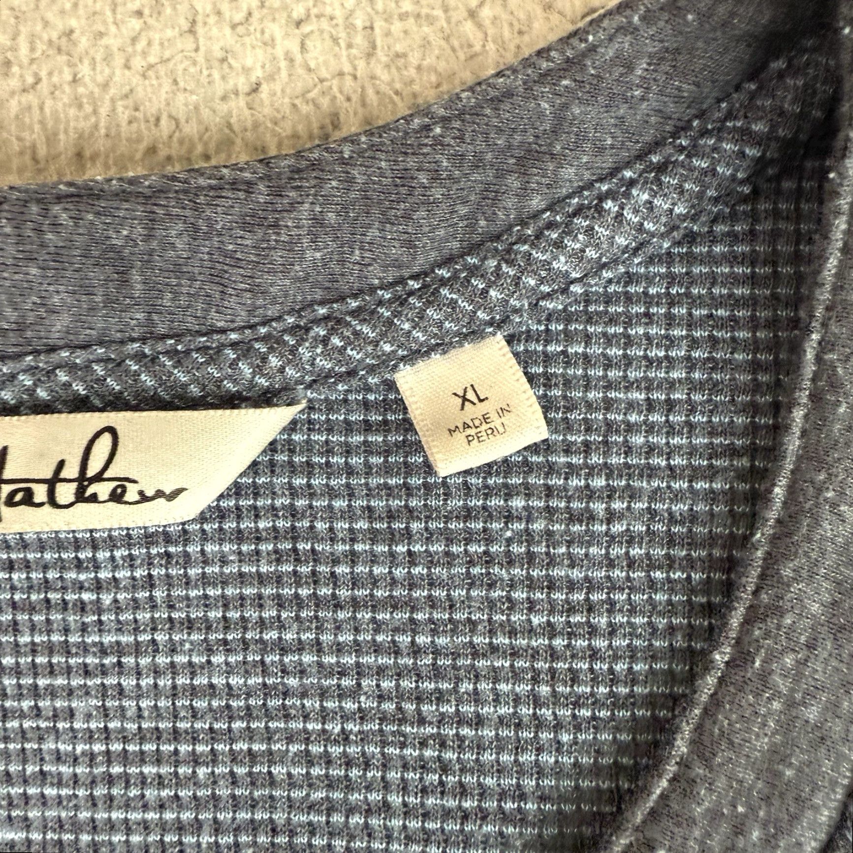 TravisMathew VINTAGE Travis Mathew Sweater Mens XL Blue Henley Fleece Pockets Outdoors Casual Button Size US XL / EU 56 / 4 - 4 Thumbnail