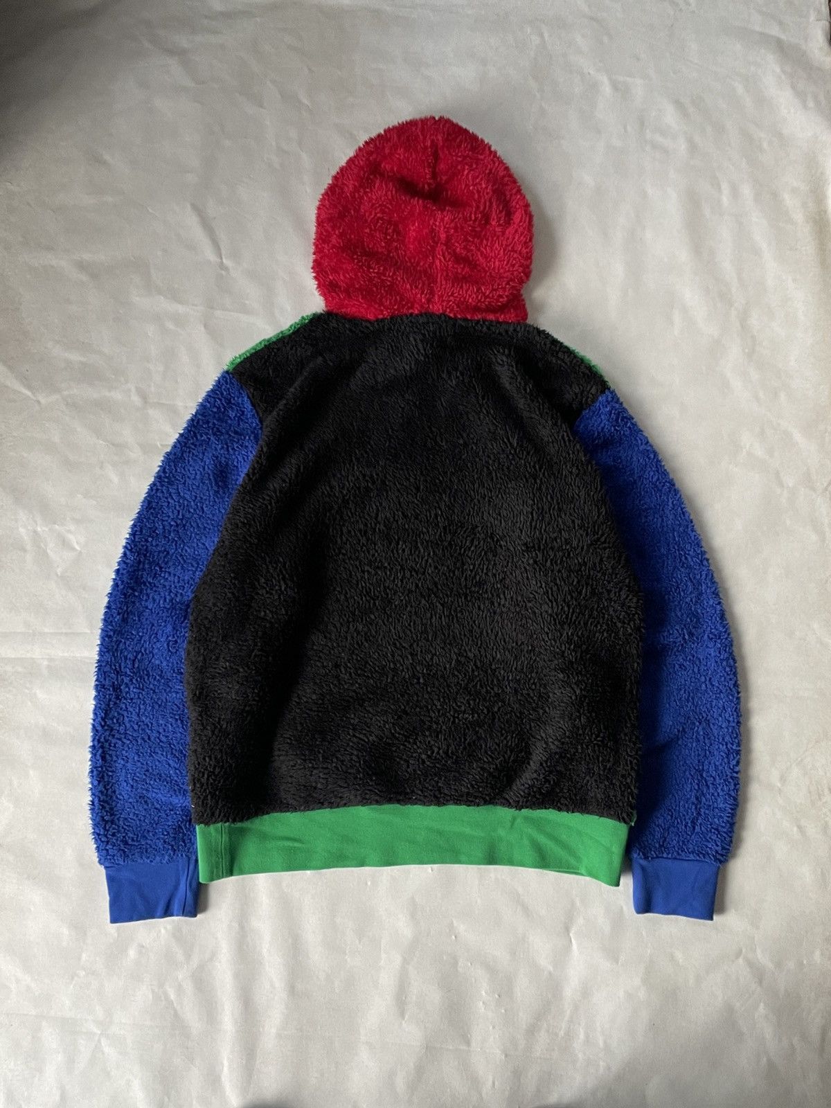 Polo Ralph Lauren Ralph Lauren Color Blocked Pile Fleece Hoodie Sherpa Size US M / EU 48-50 / 2 - 2 Thumbnail