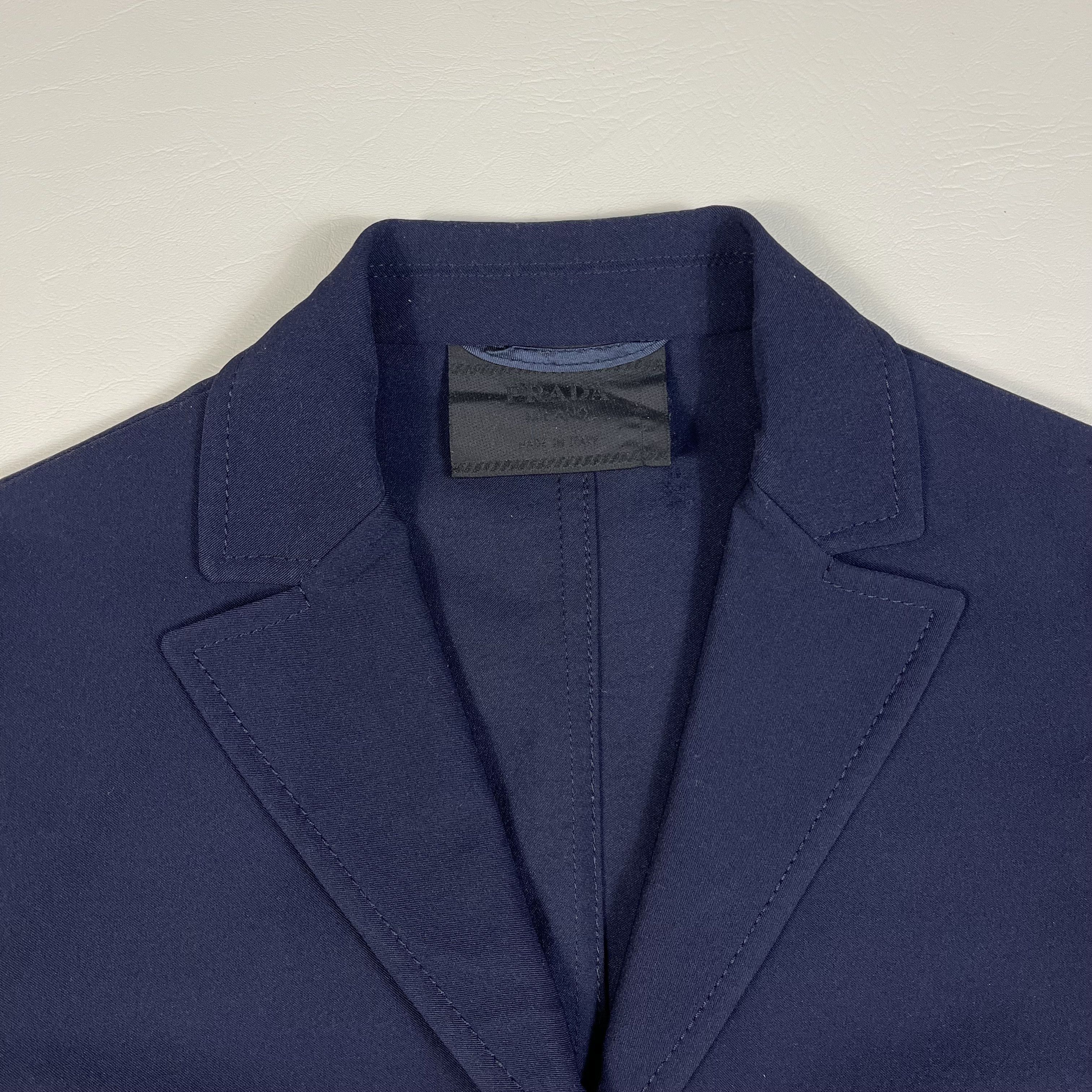 Prada Prada - Tuxedo - Formal Suit - Blazer Size M / US 6-8 / IT 42-44 - 2 Thumbnail