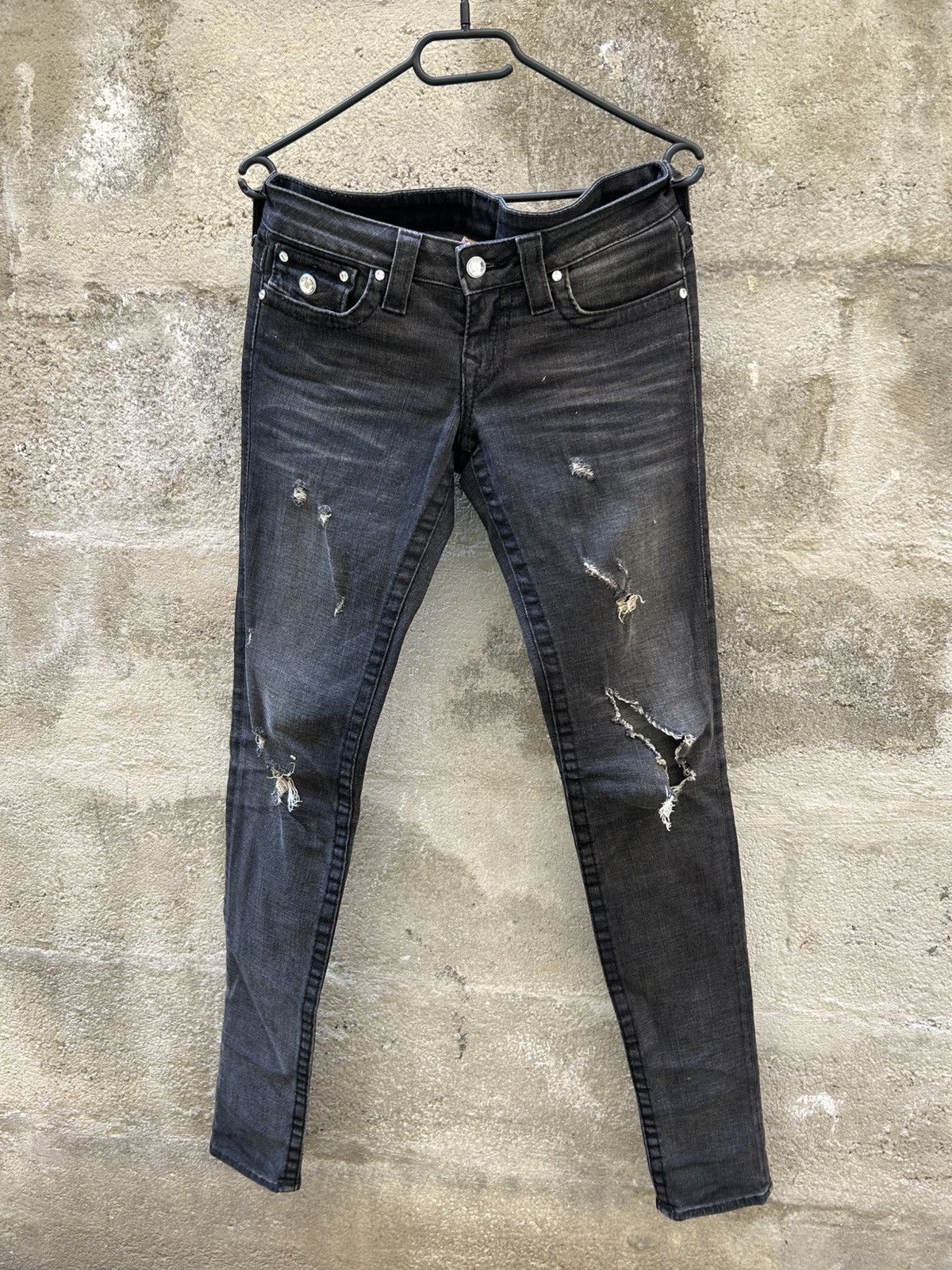 True Religion True Religion women’s Denim Jeans black Jeans Made in USA Size 26" / US 2 / IT 38 - 14 Thumbnail