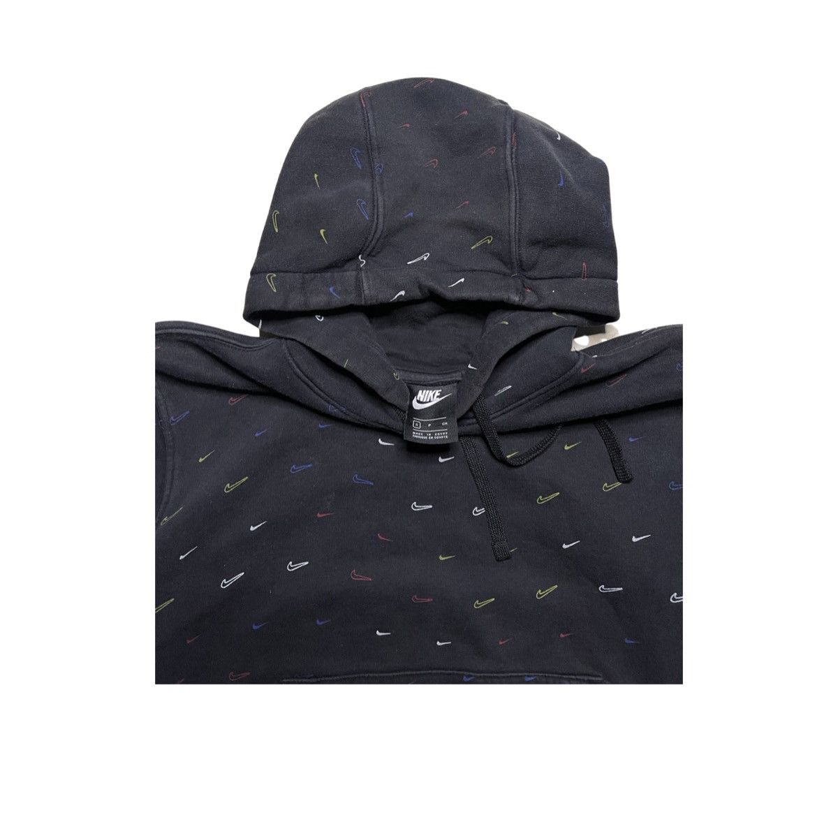 swoosh all over nike hoodie