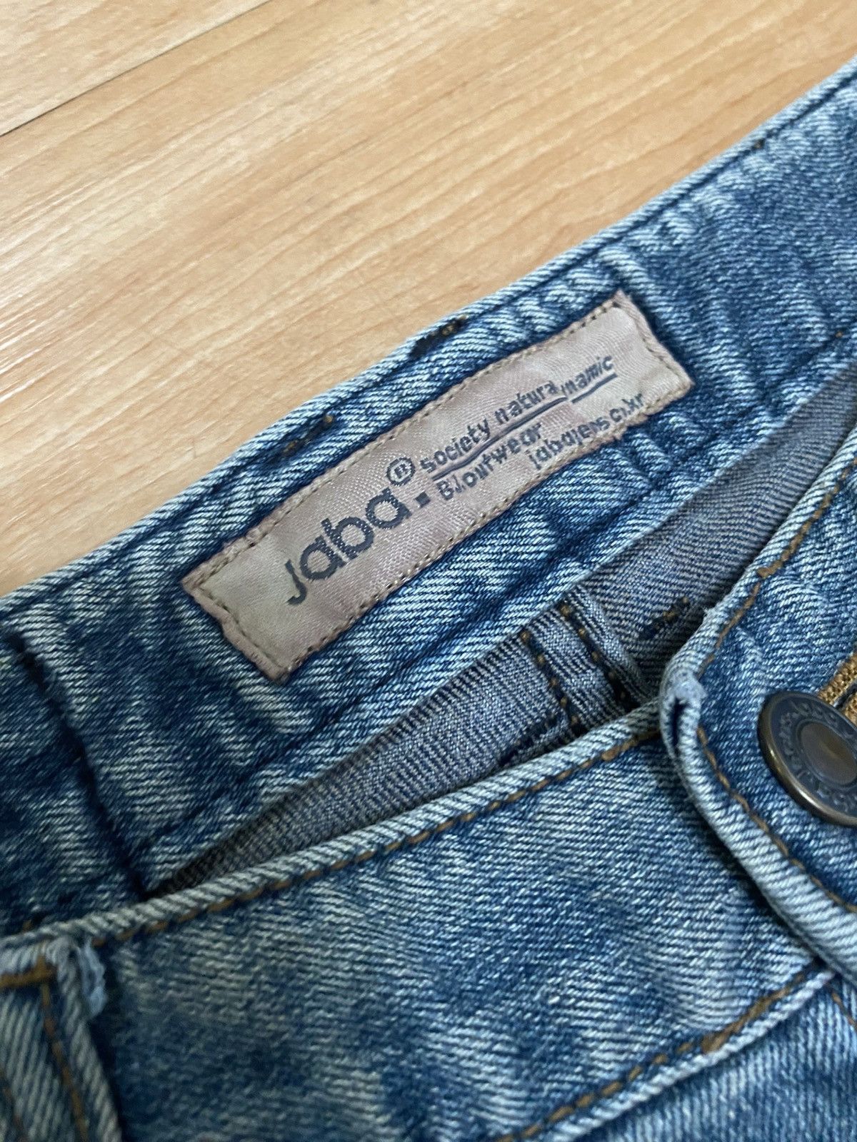 Seditionaries Japanase brand jaba jean flared style very rare Size US 30 / EU 46 - 6 Thumbnail