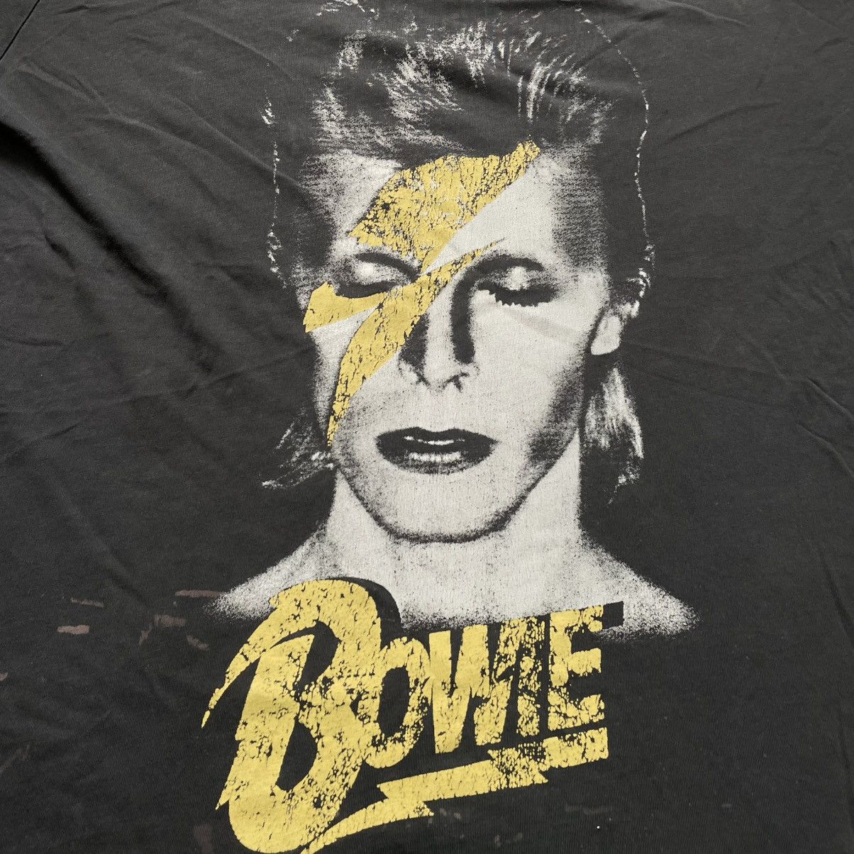 Vintage Vintage 90s David Bowie Sun Faded Band Graphic Tee Punk XXL Size US XXL / EU 58 / 5 - 4 Thumbnail