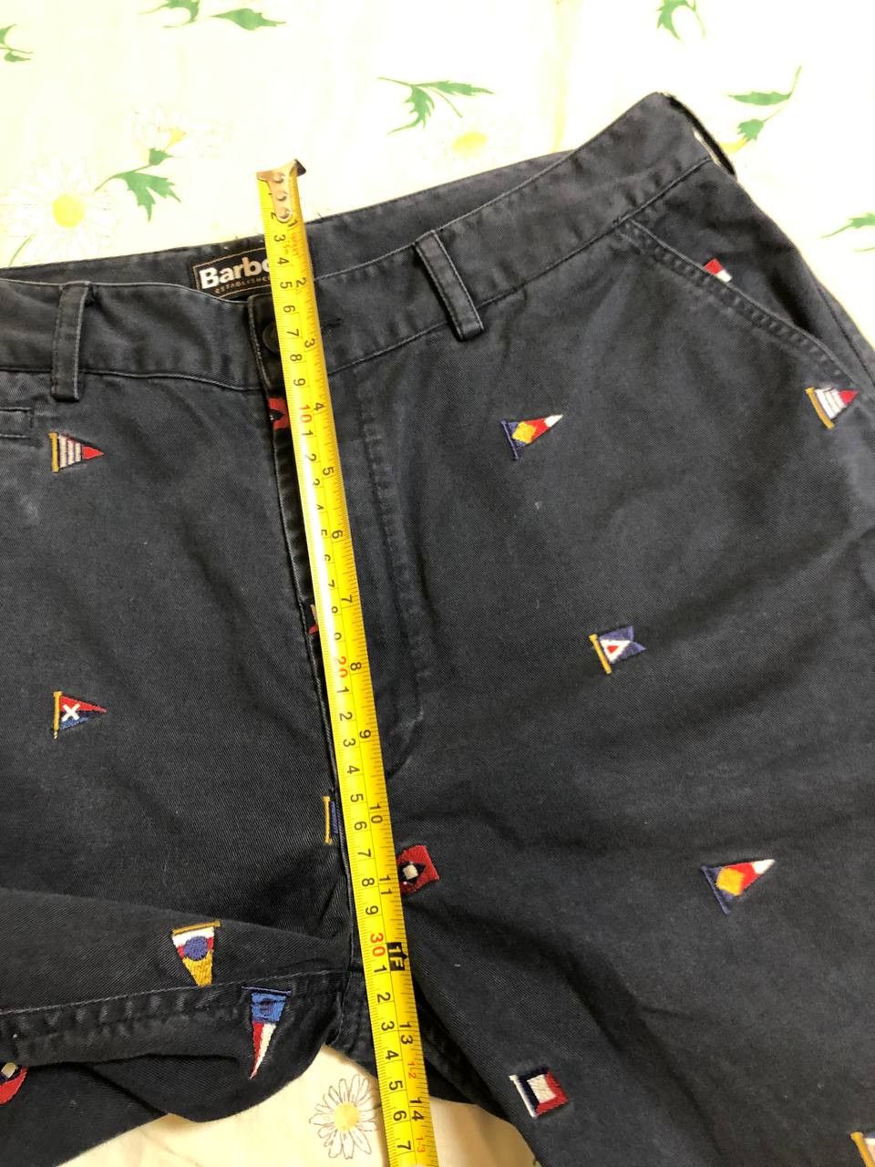 Barbour Barbour Stitched Flags Nautical Shorts Blue Navy Size US 32 / EU 48 - 11 Thumbnail