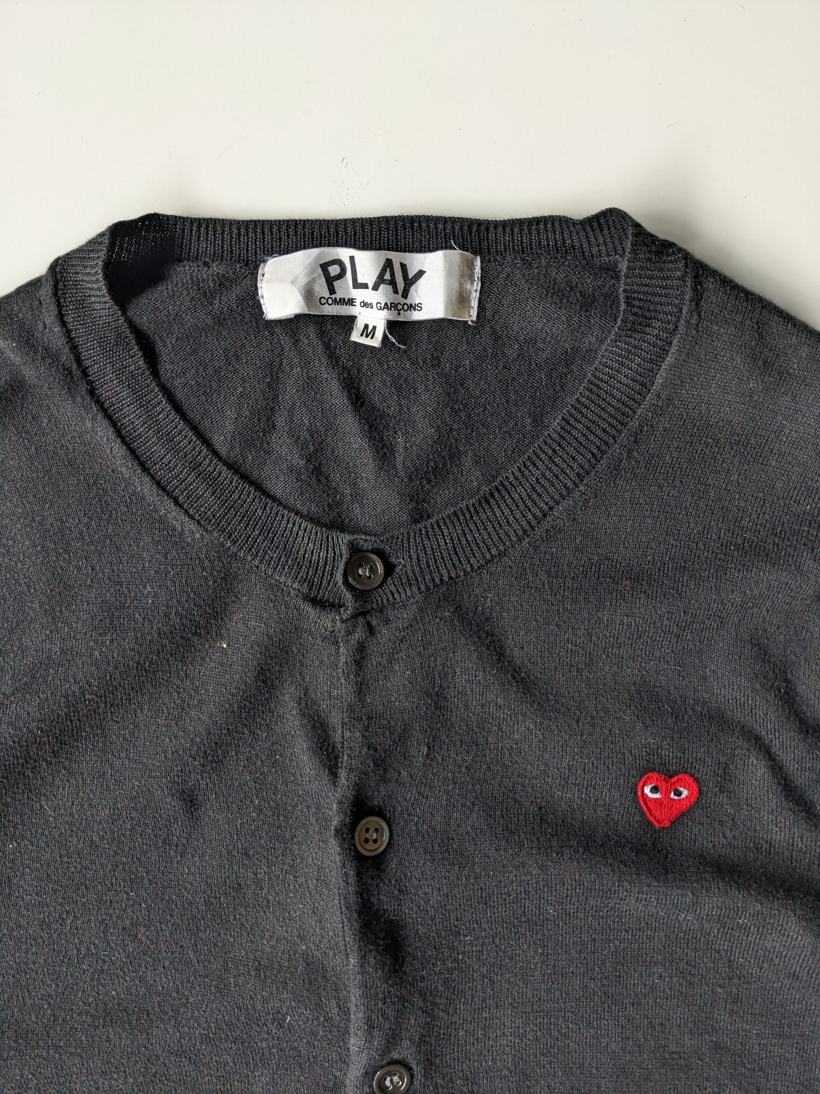 Comme des Garcons PLAY AW2016 Comme des Garcons Play cardigan Size M / US 6-8 / IT 42-44 - 2 Thumbnail