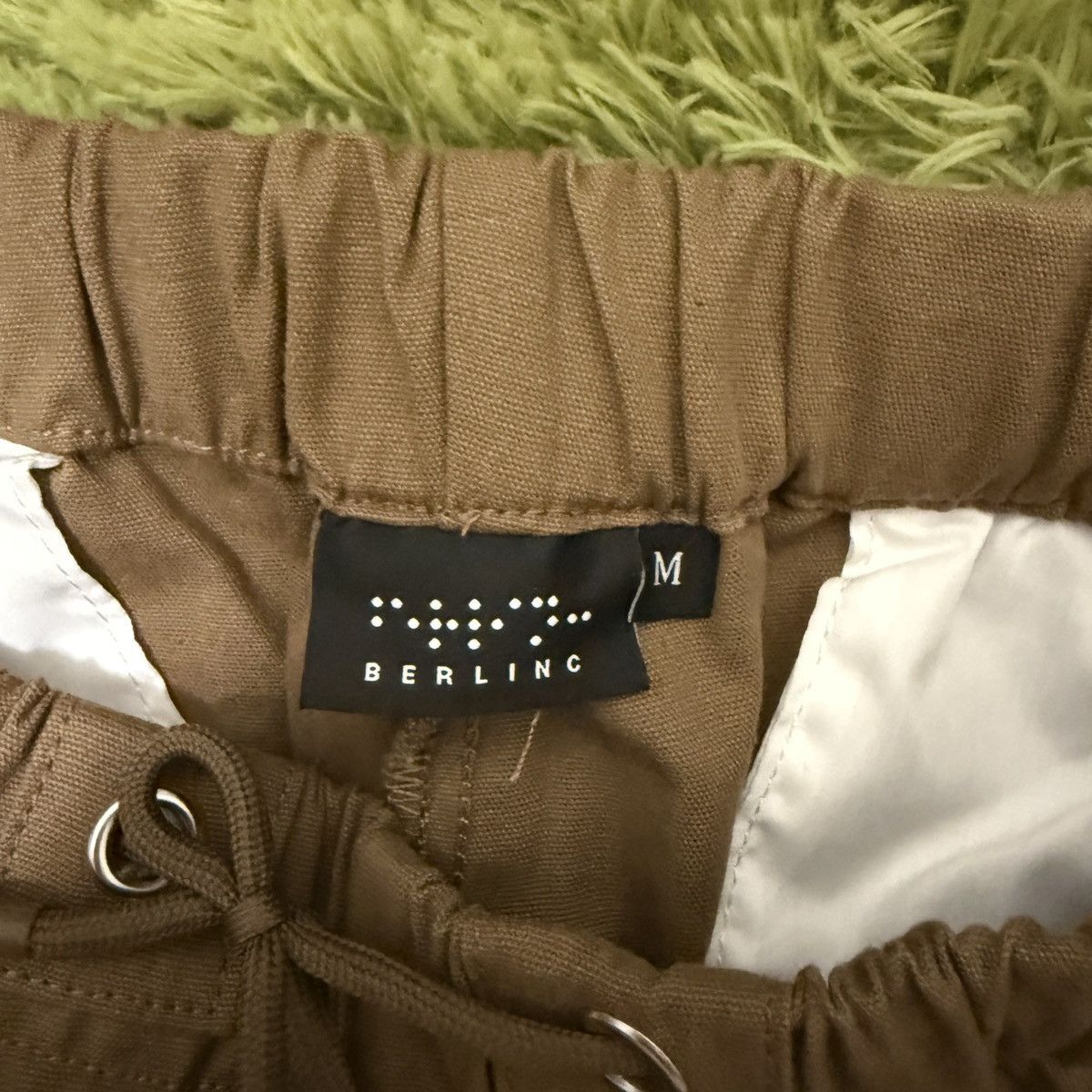 Other Berlinc Brown Canvas Parachute Baggy Pants Size US 32 / EU 48 - 5 Thumbnail
