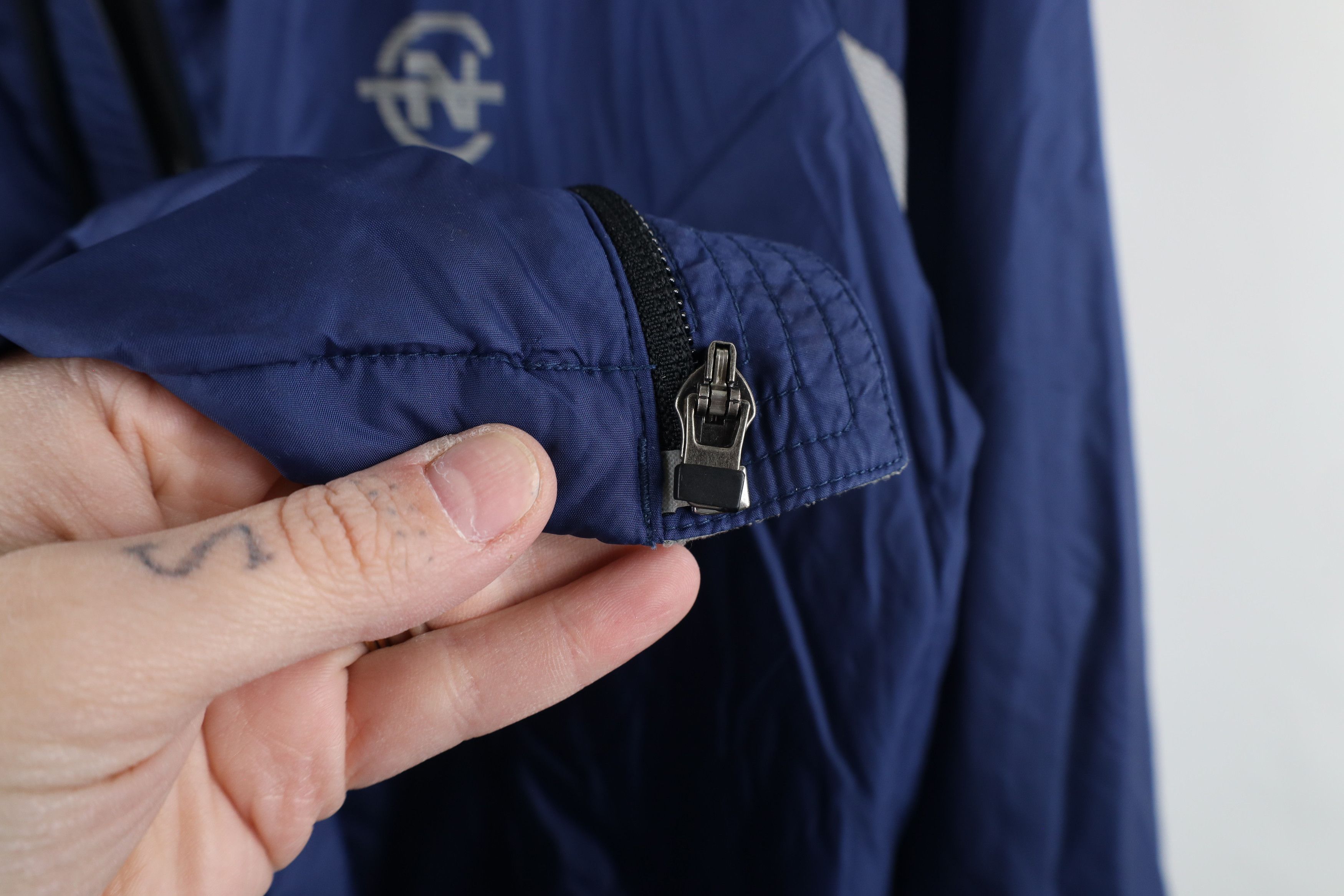 Nautica × Vintage Vintage 90s Nautica Competition Spell Out Windbreaker Jacket Size US L / EU 52-54 / 3 - 11 Thumbnail