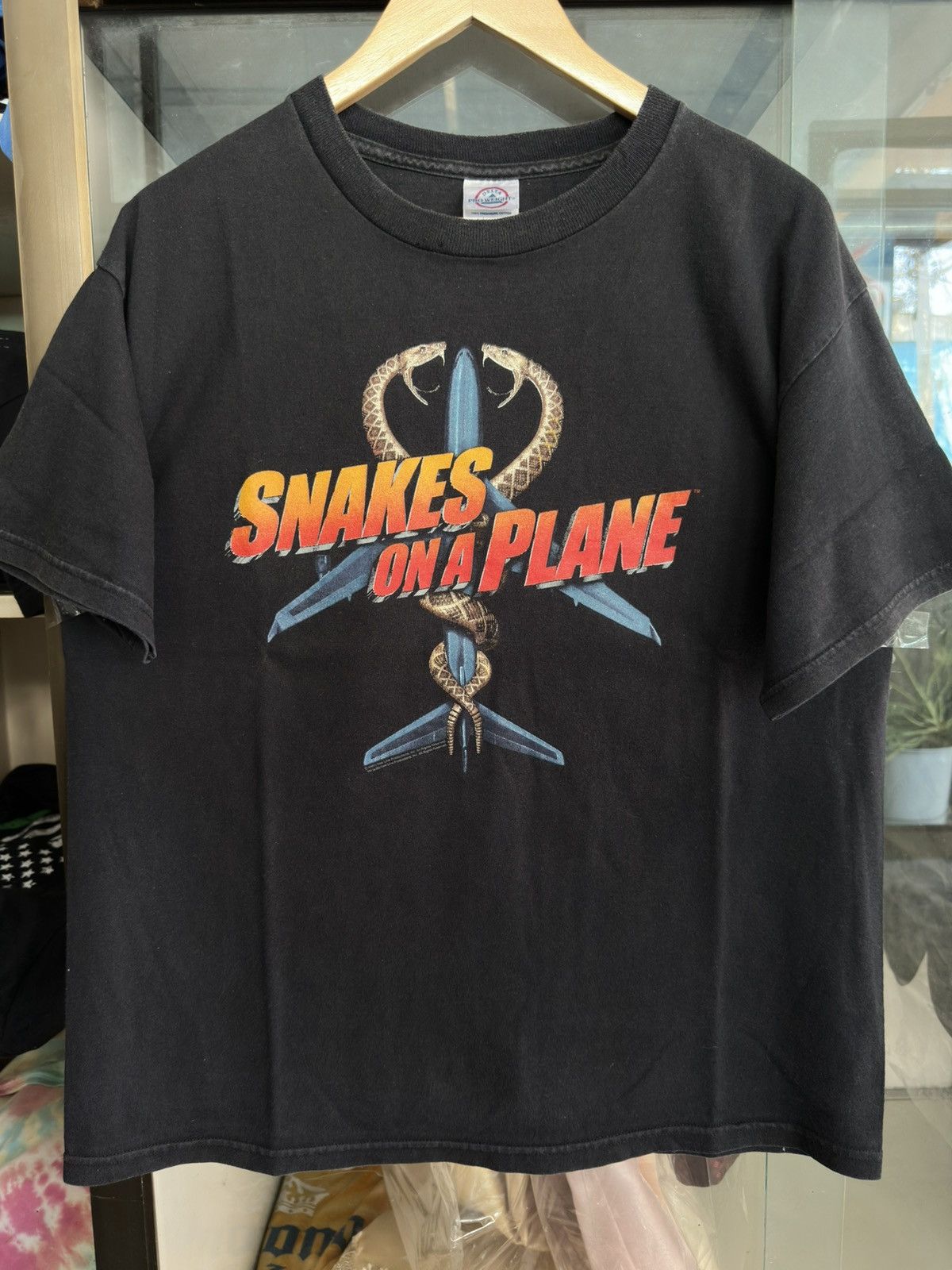 Other Snakes On A Plane Movie Promo Vintage Shirt Size US L / EU 52-54 / 3 - 1 Thumbnail
