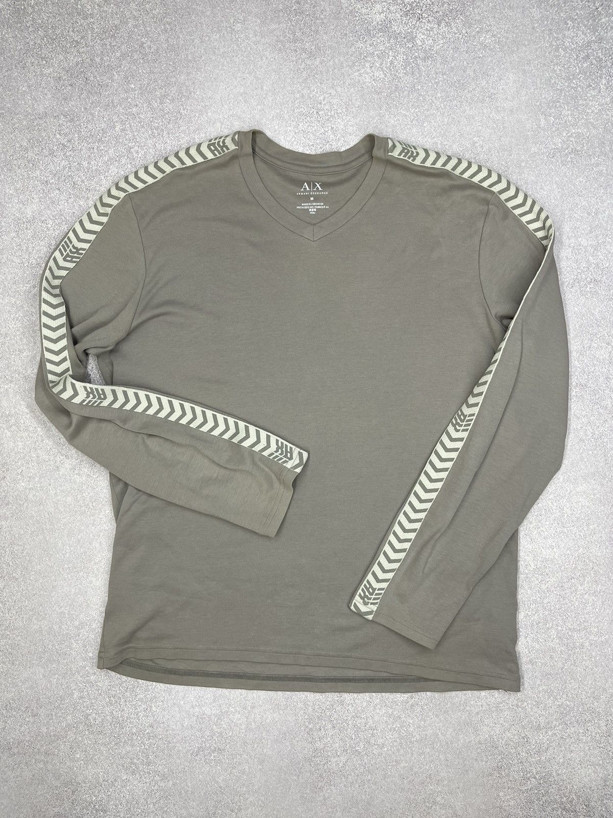 Armani Exchange Mens Armani Exchange Longsleeve Lampas Size M Size US M / EU 48-50 / 2 - 2 Thumbnail