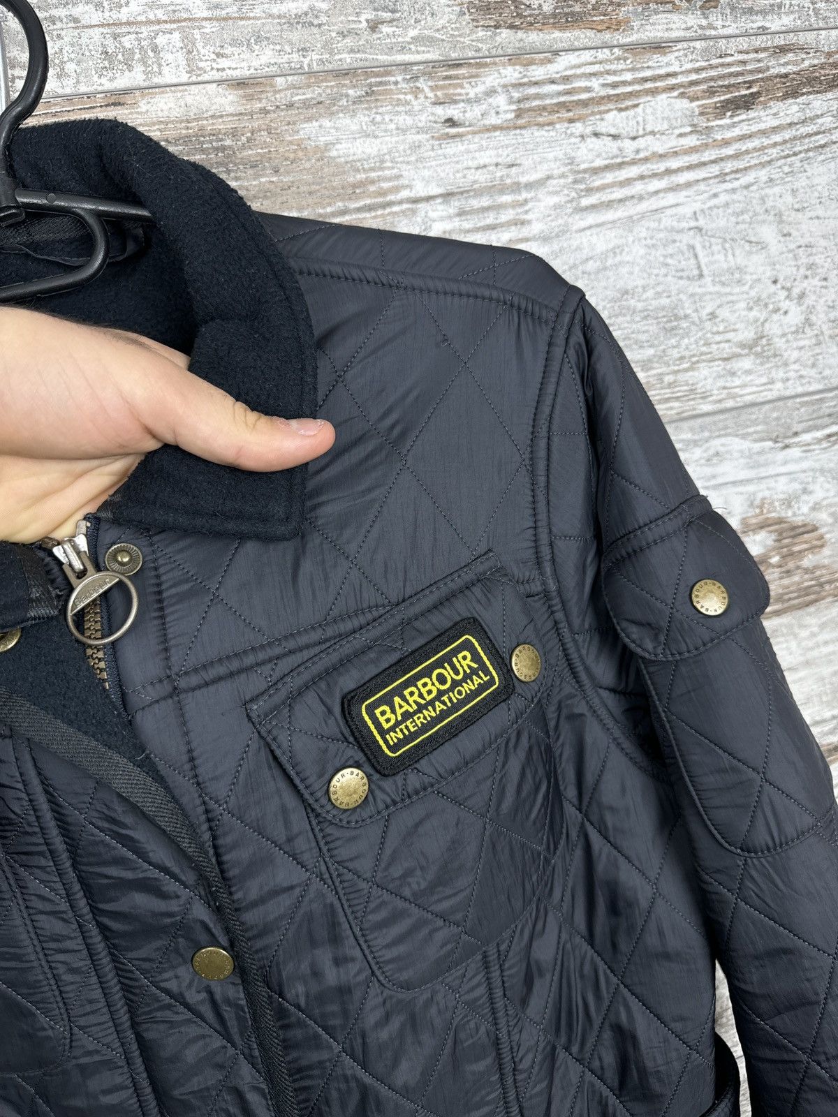 Barbour Women’s Barbour International Polarquilt classic jacket Size L / US 10 / IT 46 - 6 Thumbnail