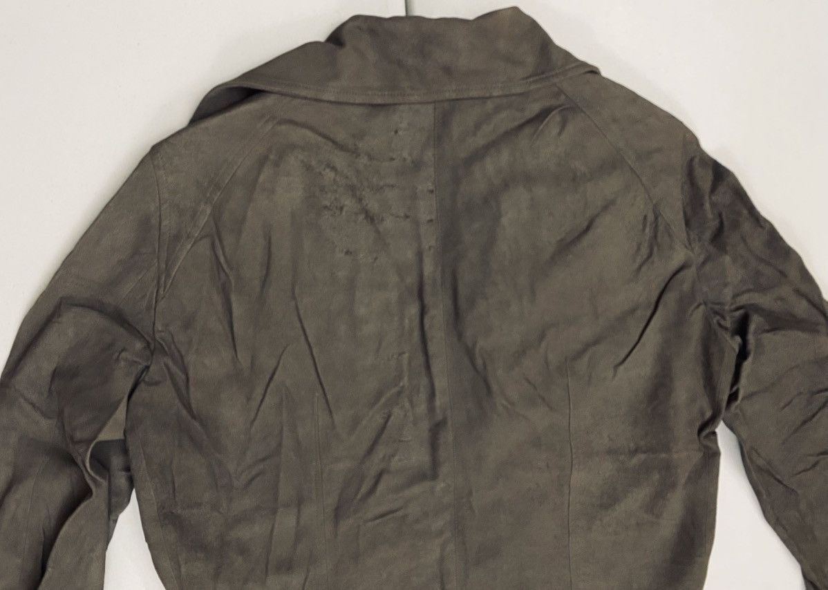 Rick Owens Rick Owens Blistered Lamb High Neck Intarsia DNA Dust Jacket Size US L / EU 52-54 / 3 - 20 Thumbnail