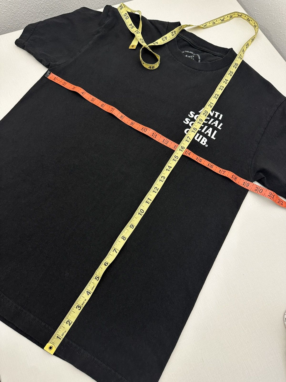 Anti Social Social Club Anti Social Social Club Spell Out Logo Print Men’s M T-Shirt Size US M / EU 48-50 / 2 - 6 Thumbnail