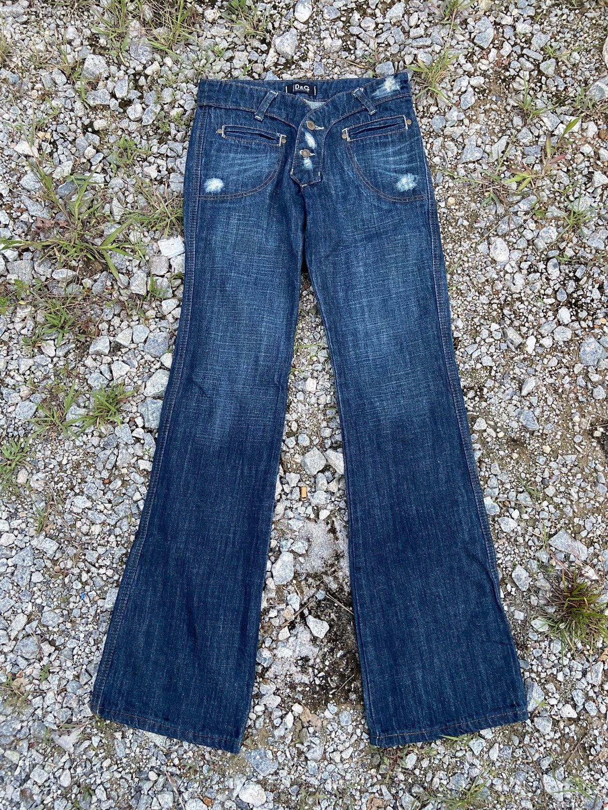 Dolce & Gabbana × Vintage Flare Dolce Gabbana Denim Size US 28 / EU 44 - 16 Thumbnail