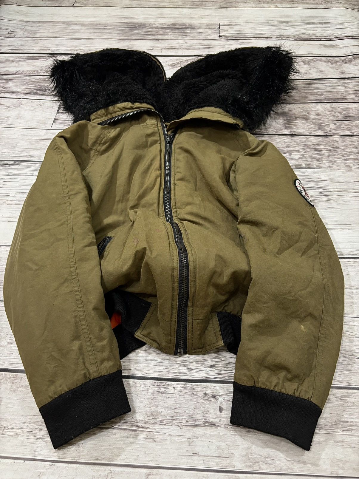 Hysteric Glamour × Japanese Brand Japanese VTG If Six Was Nine Style Military Y2K Jacket Fur Size US M / EU 48-50 / 2 - 3 Thumbnail