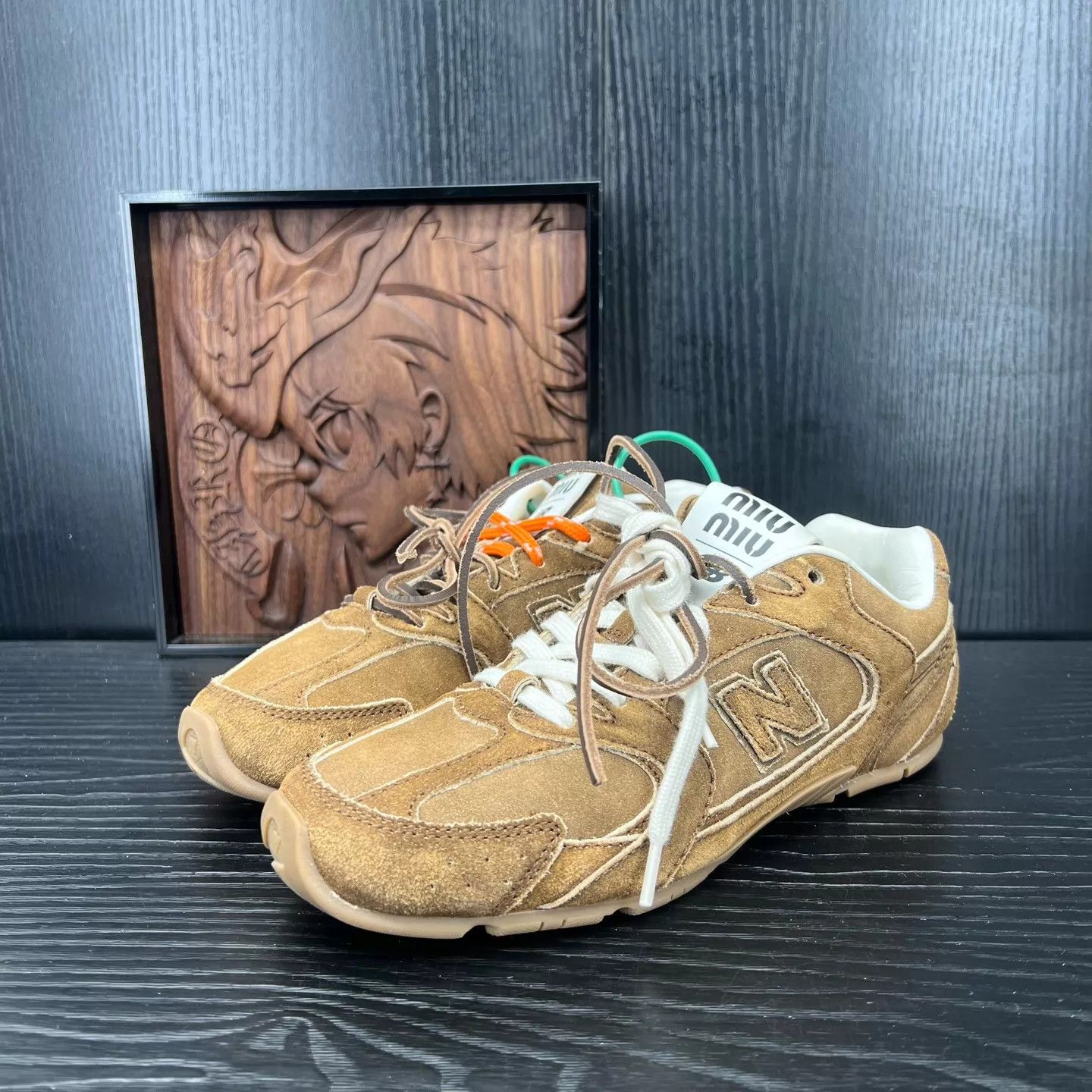 Miu Miu MIU MIU nb530 Cinnamon 36.5 Size US 6 / IT 36 - 1 Thumbnail