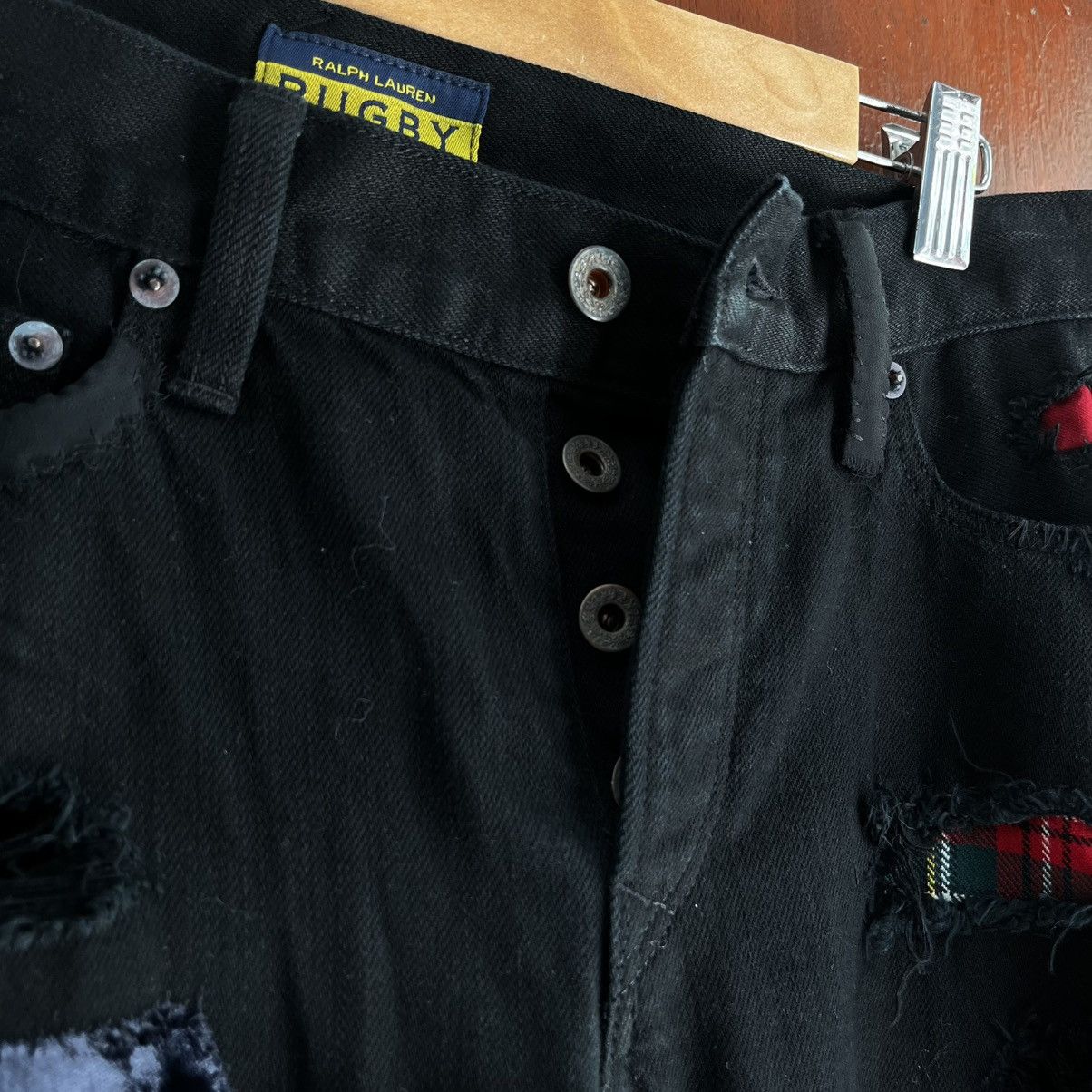 Ralph Lauren × Rugby Ralph Lauren RALPH LAUREN RUGBY PATCHWORK PANTS Size US 27 - 6 Thumbnail