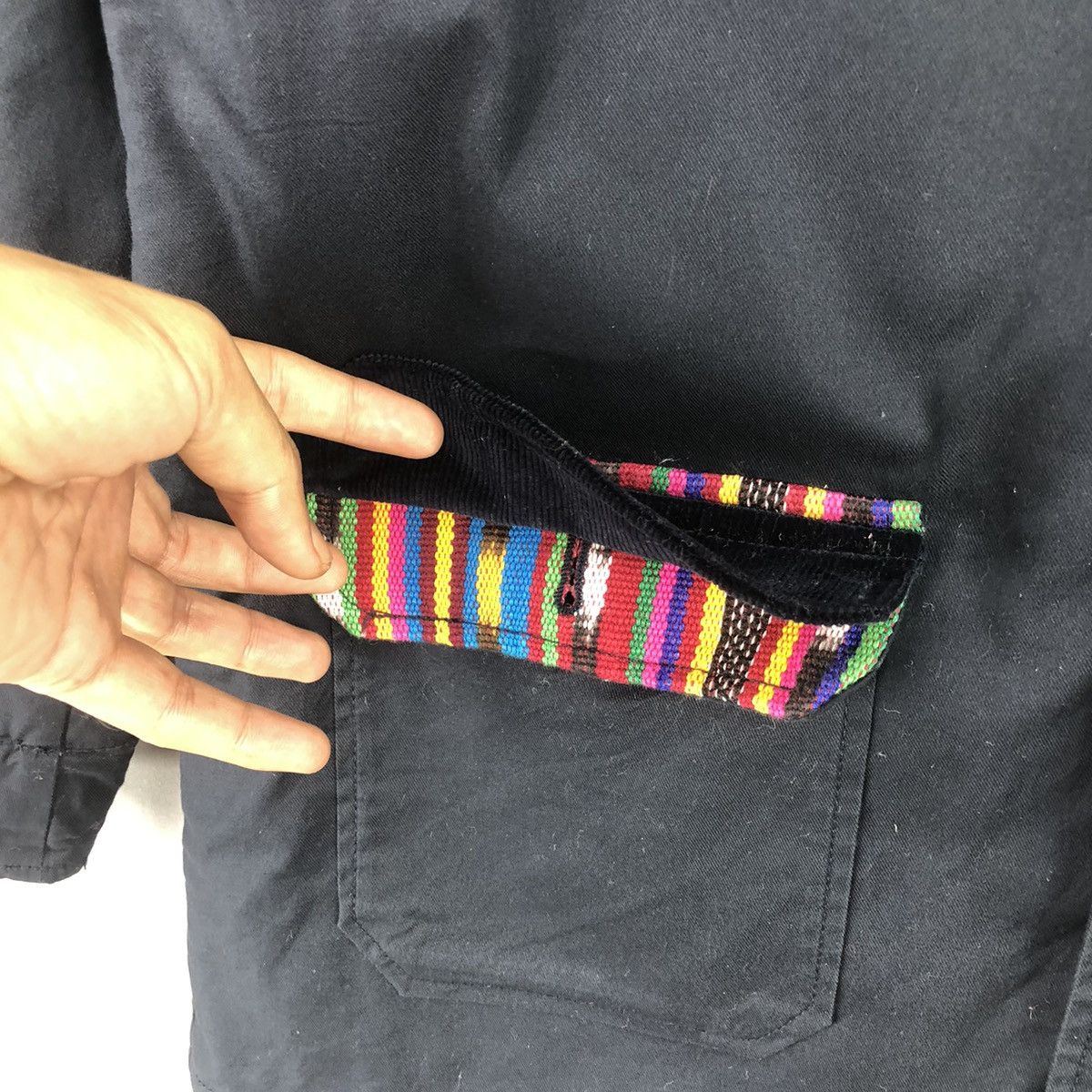Japanese Brand Vintage Y2K Titicaca Navajo Quilted Button Up Jacket Size US M / EU 48-50 / 2 - 6 Thumbnail