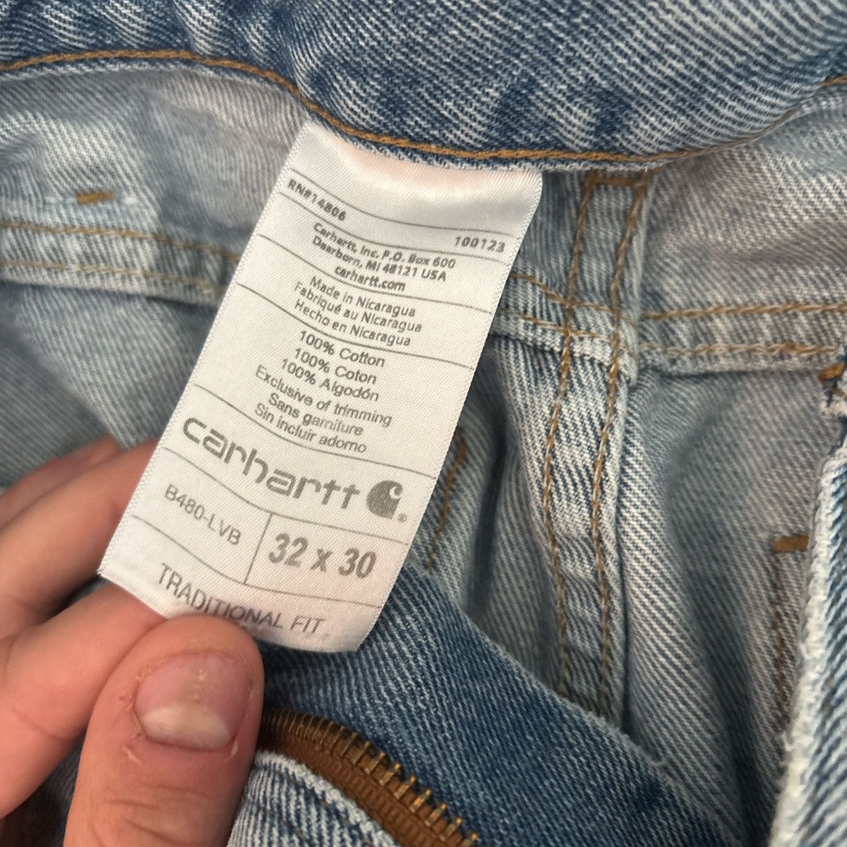 Carhartt Vintage Carhartt Cutoff Jorts Size US 32 / EU 48 - 3 Thumbnail