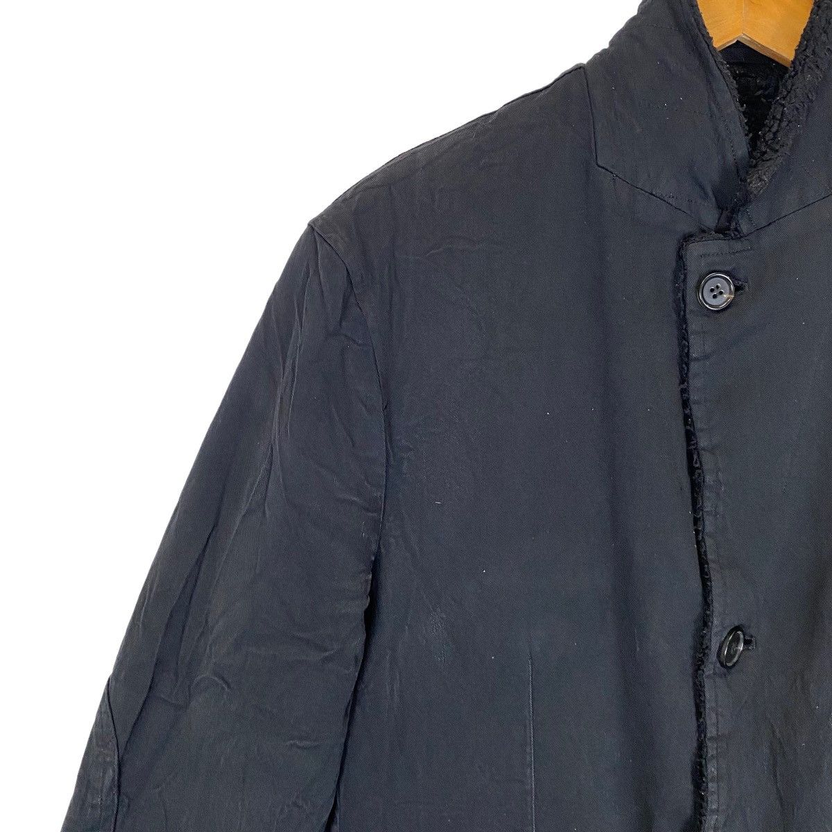 Comme des Garcons Homme Plus ✨AD2005 COMME des GARÇONS HOMME fleece lining faded jacket Size US M / EU 48-50 / 2 - 9 Thumbnail