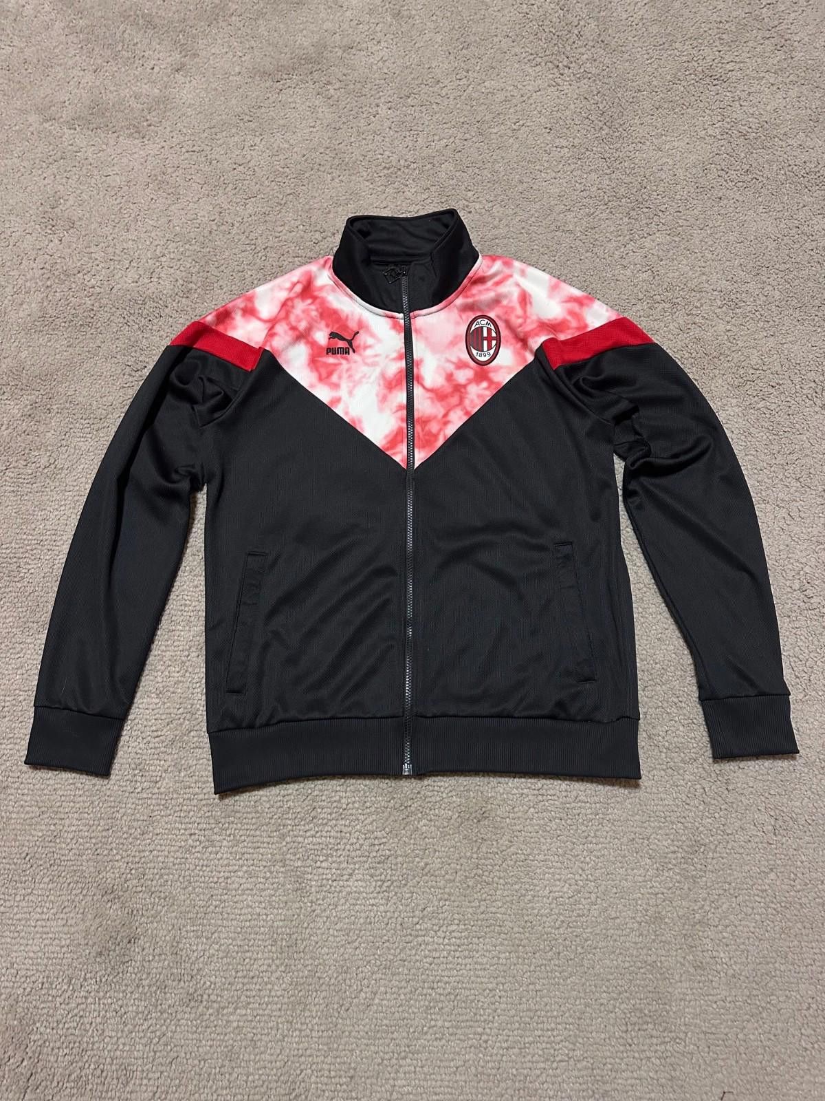 Puma Puma Ac Milan 2021/22 Football Soccer Track Jacket Sz M Size US M / EU 48-50 / 2 - 1 Thumbnail