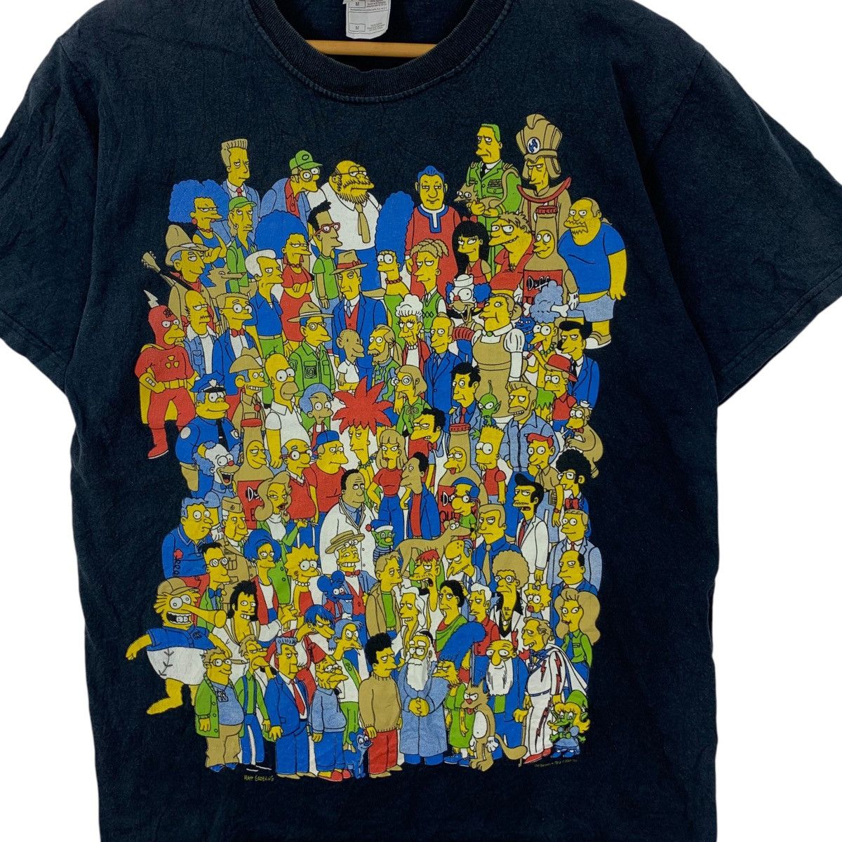 The Simpsons Vintage THE SIMPSONS CHARACTERS Collage Tee Shirt Top Size US M / EU 48-50 / 2 - 3 Thumbnail