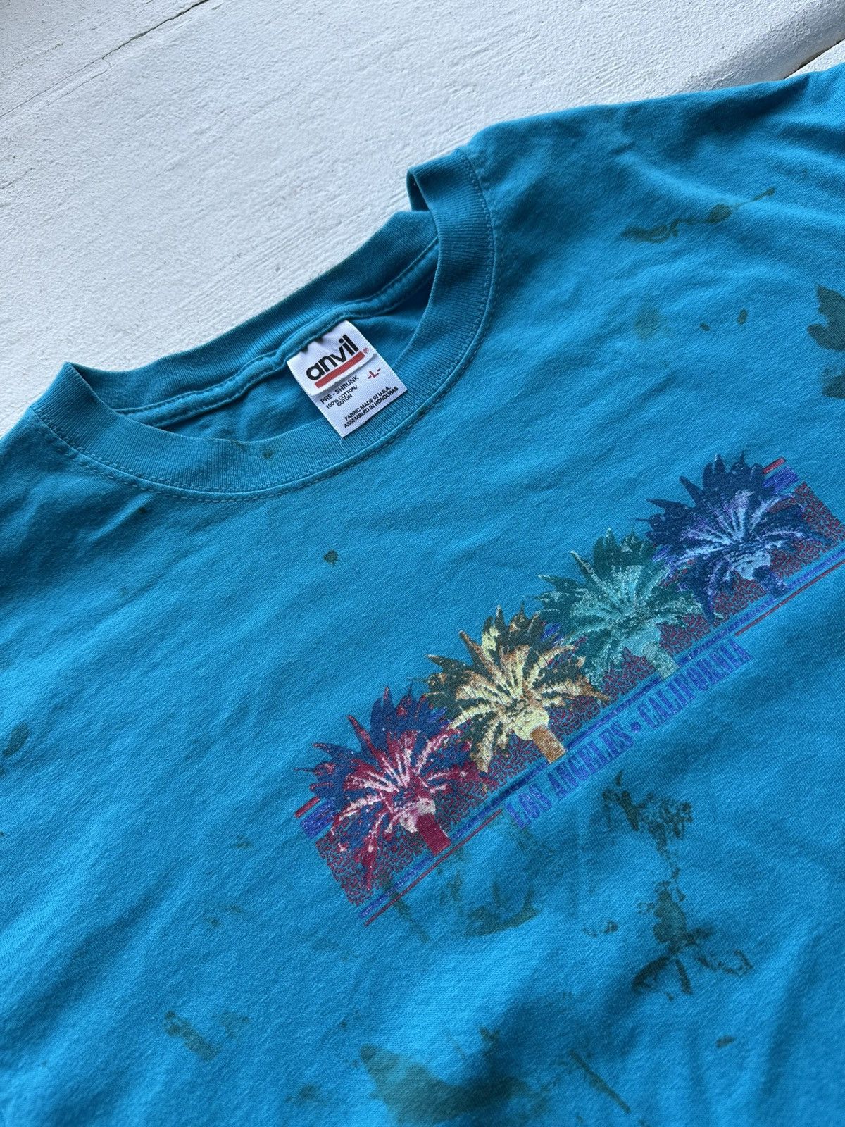 4GSELLER × Vintage 🚨Vintage 90s LAS ANGELES CALIFORNIA Tee Large Size US L / EU 52-54 / 3 - 5 Thumbnail