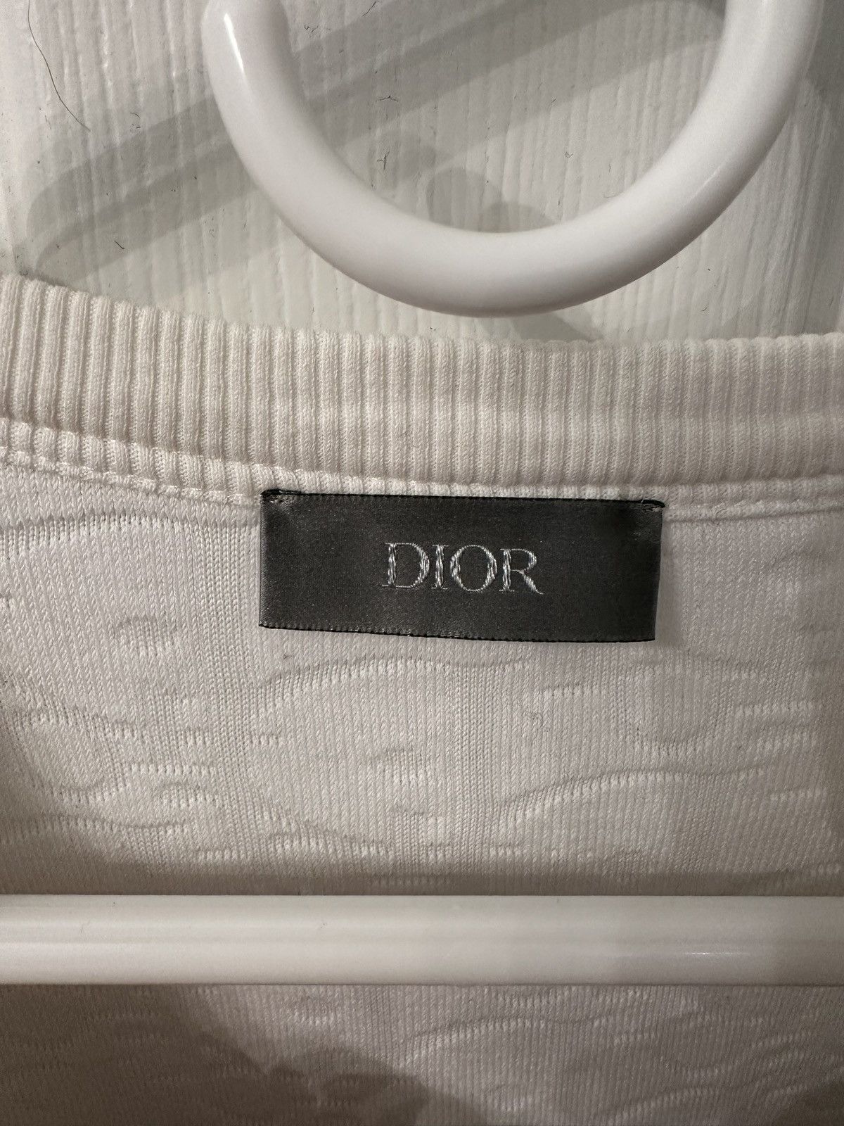 Dior Men's Dior Print Oblique Terry T-Shirt Size US L / EU 52-54 / 3 - 5 Thumbnail