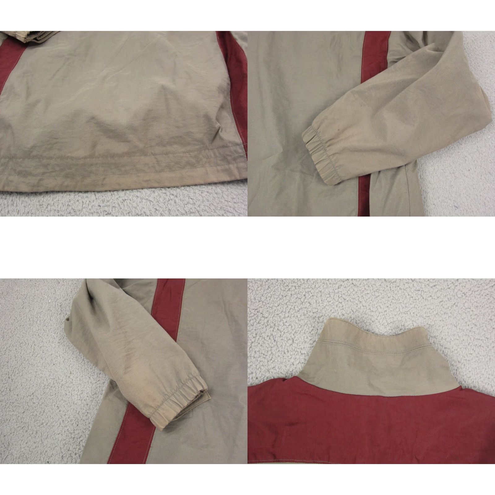 Vintage Vintage Columbia Jacket Adult L Brown Beige 1/2 Zip Bomber Windproof All Seasons Outdoor Mens Size US L / EU 52-54 / 3 - 10 Thumbnail
