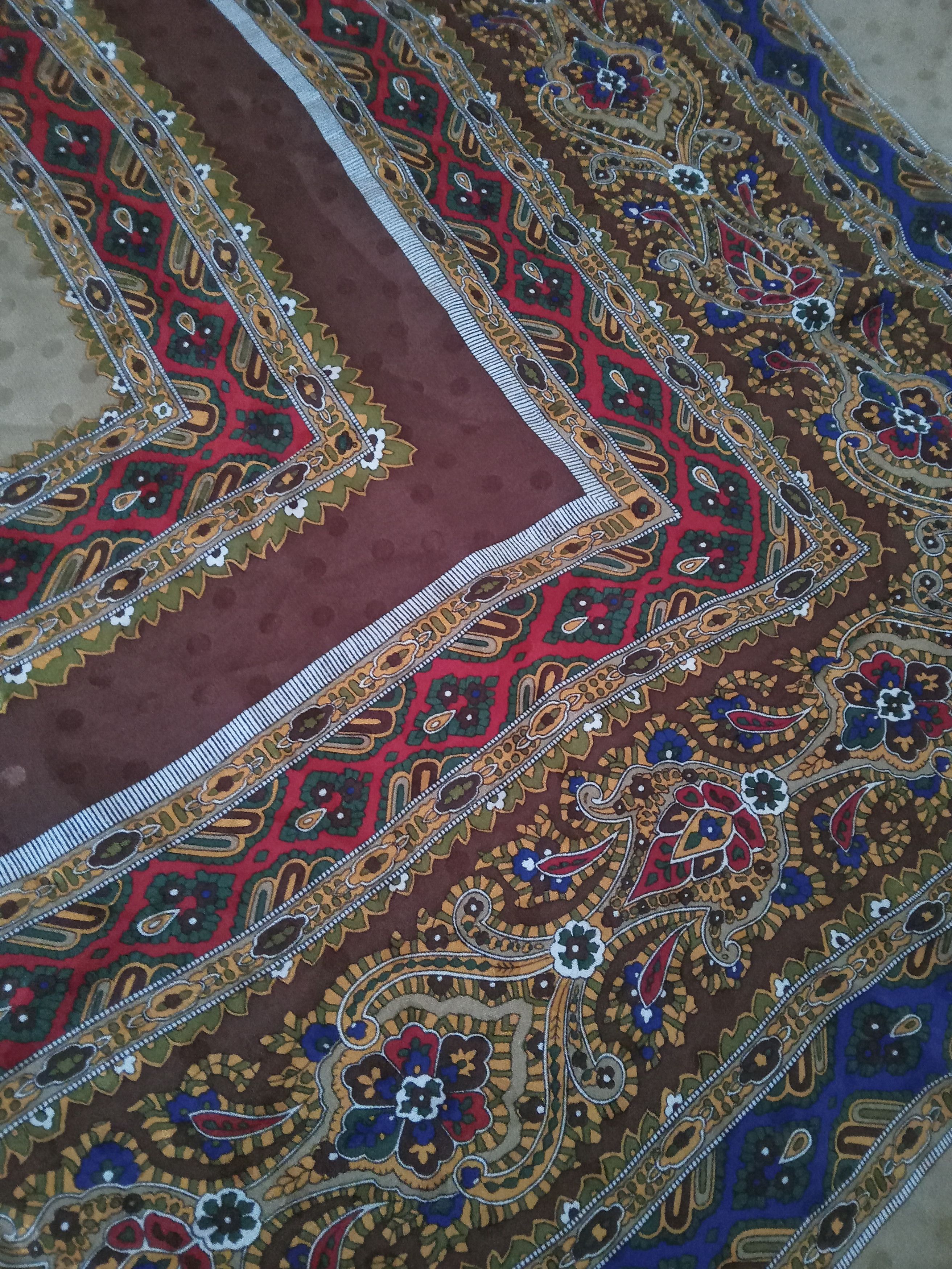 Yves Saint Laurent Vintage Yves Saint Laurent Scarf Size ONE SIZE - 4 Thumbnail