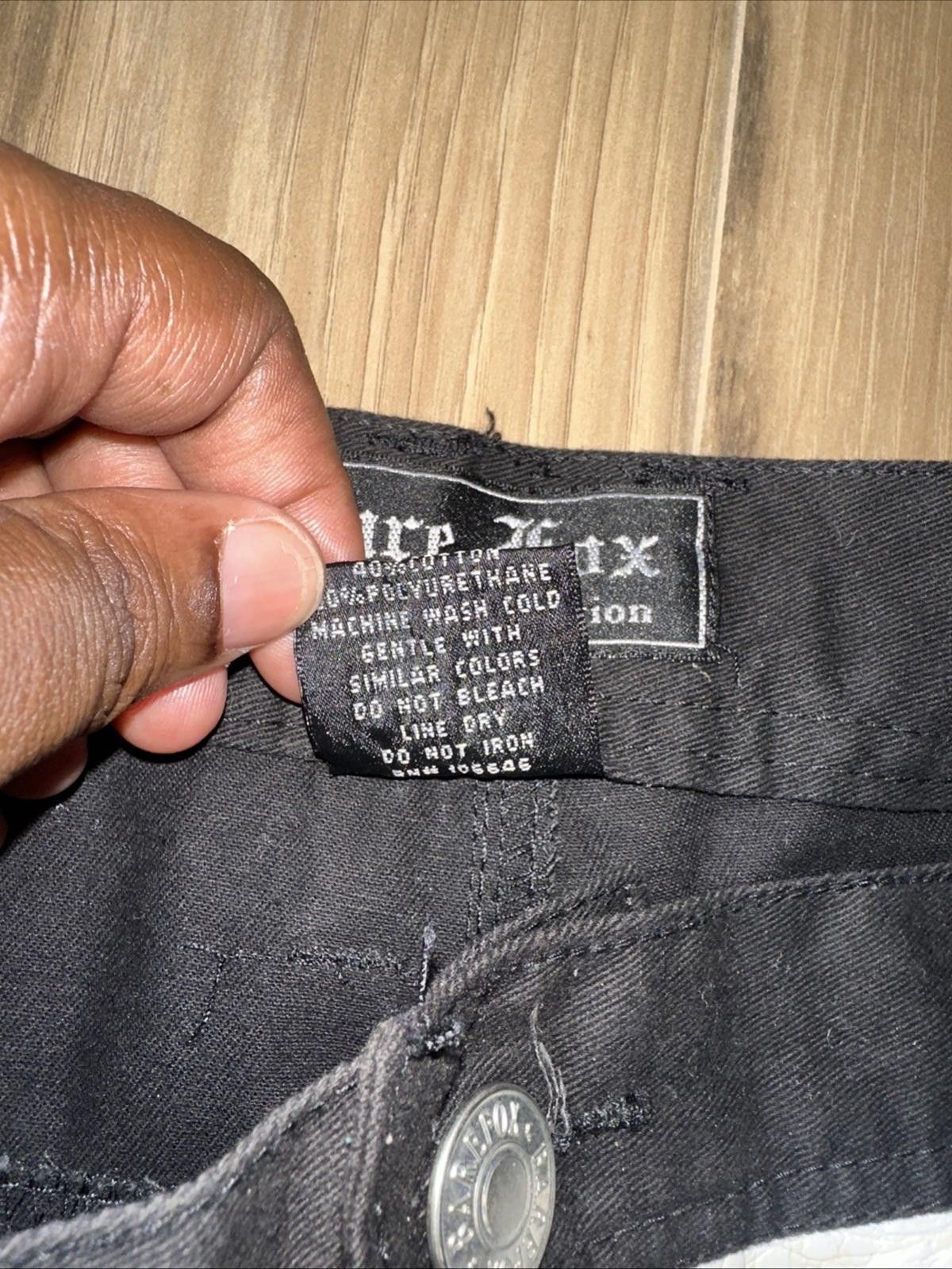 Fox Racing Rare Fox Black White Y2K 90s Hip hop Street Size 44 Shorts Size US 44 / EU 60 - 5 Thumbnail