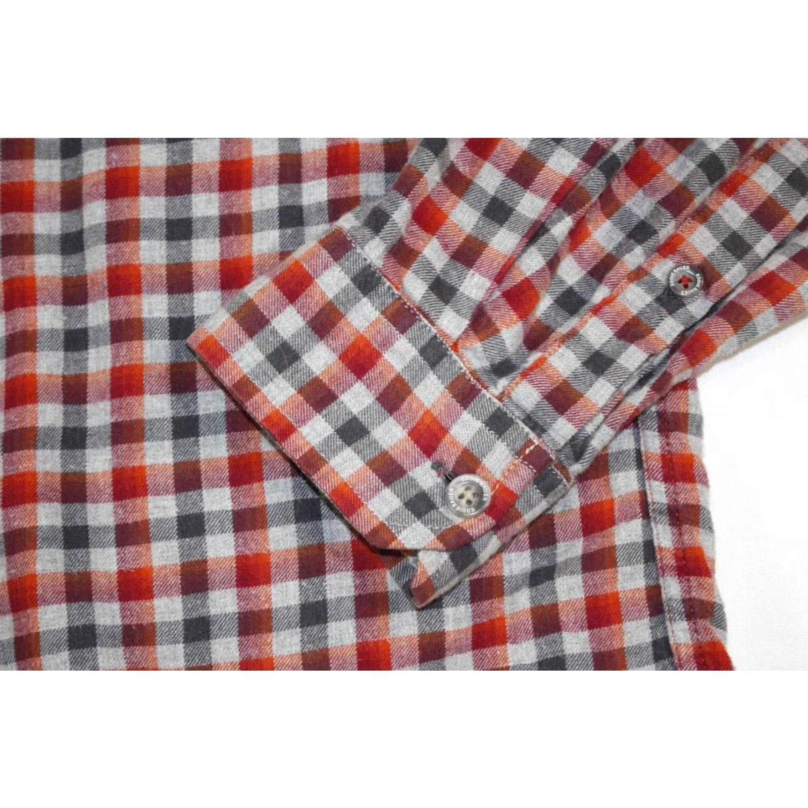 Eddie Bauer Eddie Bauer Button Down Flannel Shirt 100% Cotton Red Check Plaid Men's Size S Size US S / EU 44-46 / 1 - 2 Thumbnail