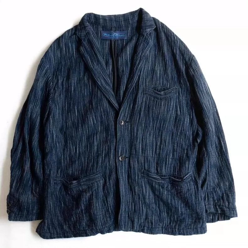 Porter Classic Kasuri Suit Jacket for Anniversary