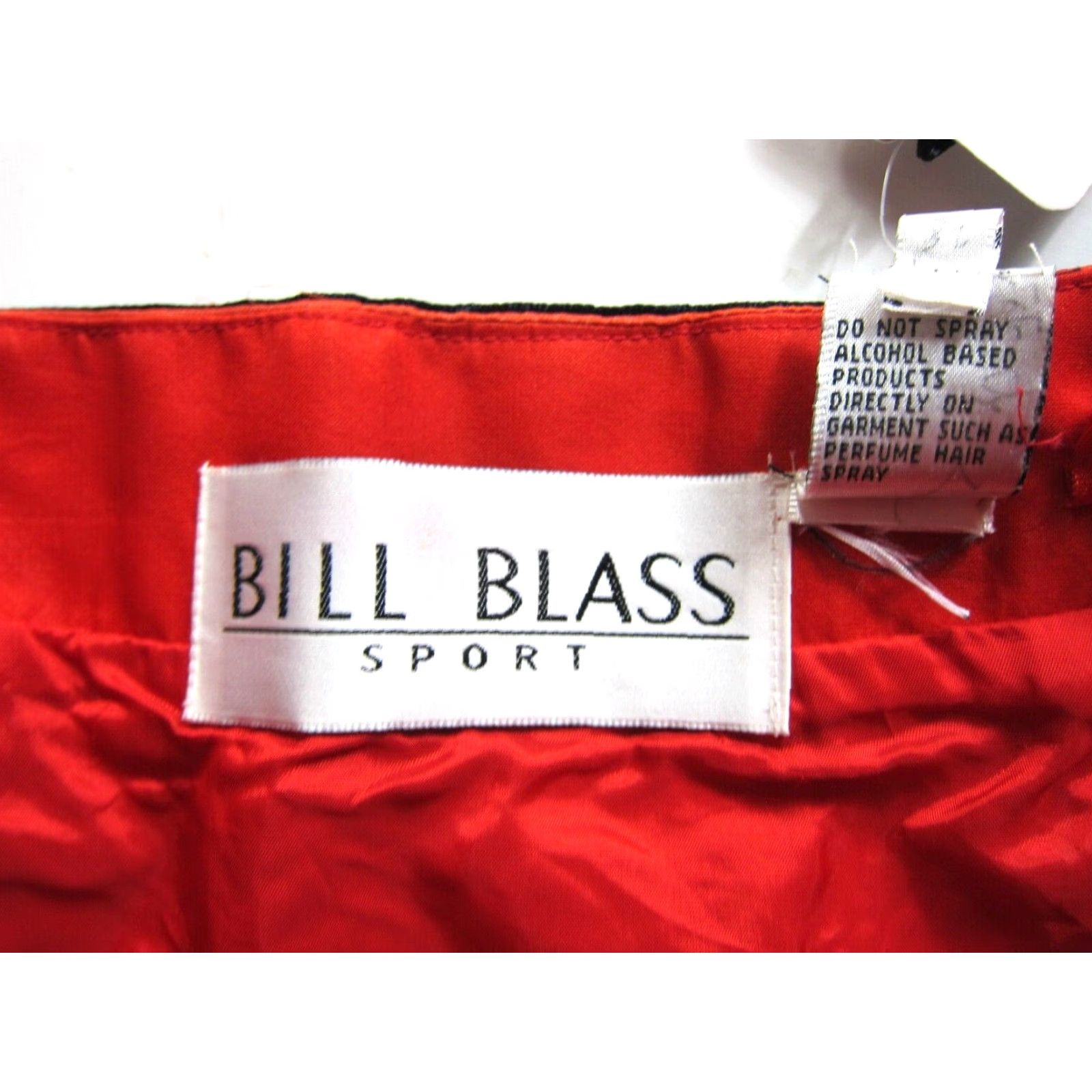 Bill Blass NWT Bill Blass Top Women 10 Red Navy Blue Silk Strapless Bustier Sequin Size L / US 10 / IT 46 - 3 Thumbnail