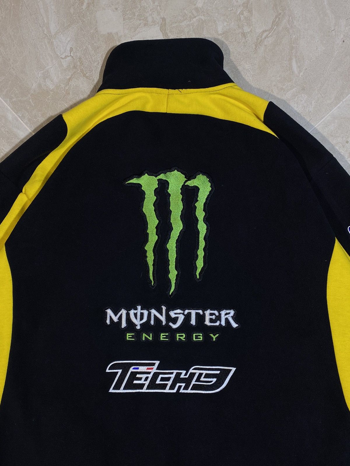 Vintage Racing Monster Energy Moto hype y2k fleece full zip jacket Size US M / EU 48-50 / 2 - 9 Thumbnail