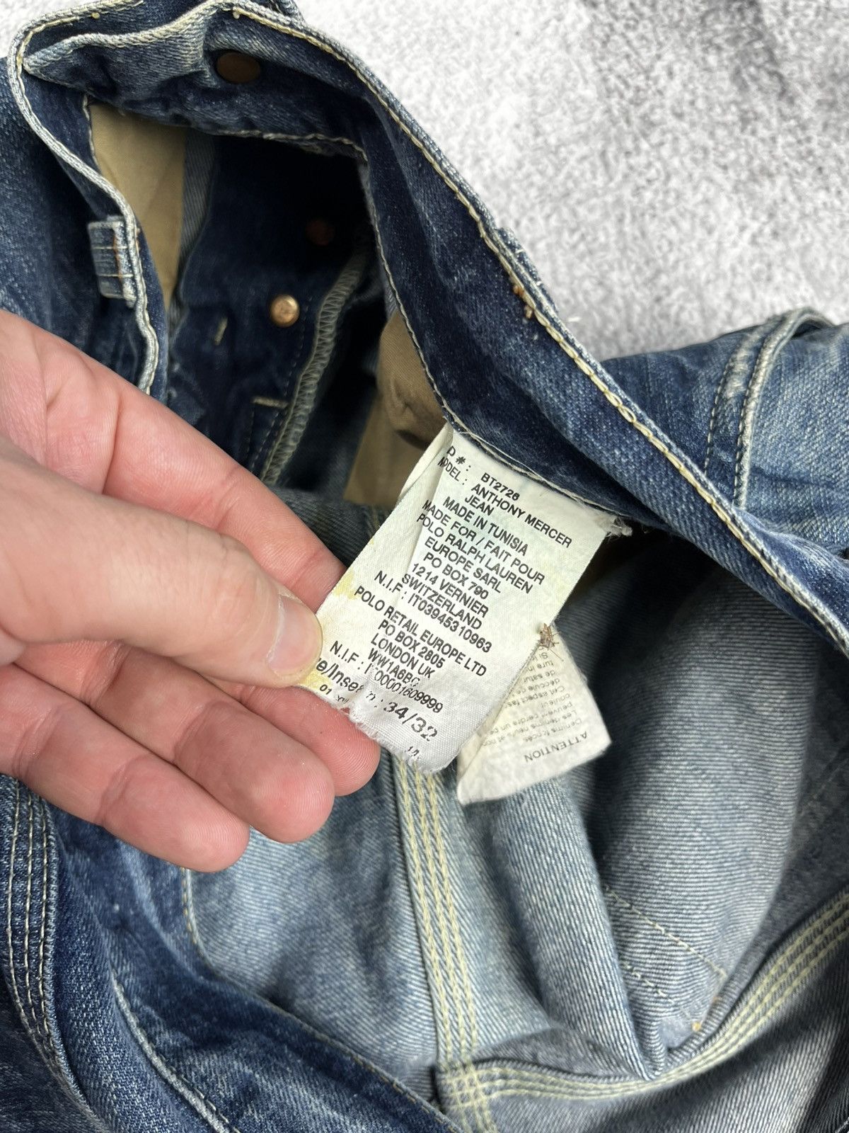 Polo Ralph Lauren Ralph Lauren denim vintage size 34/32 Size US 34 / EU 50 - 14 Thumbnail