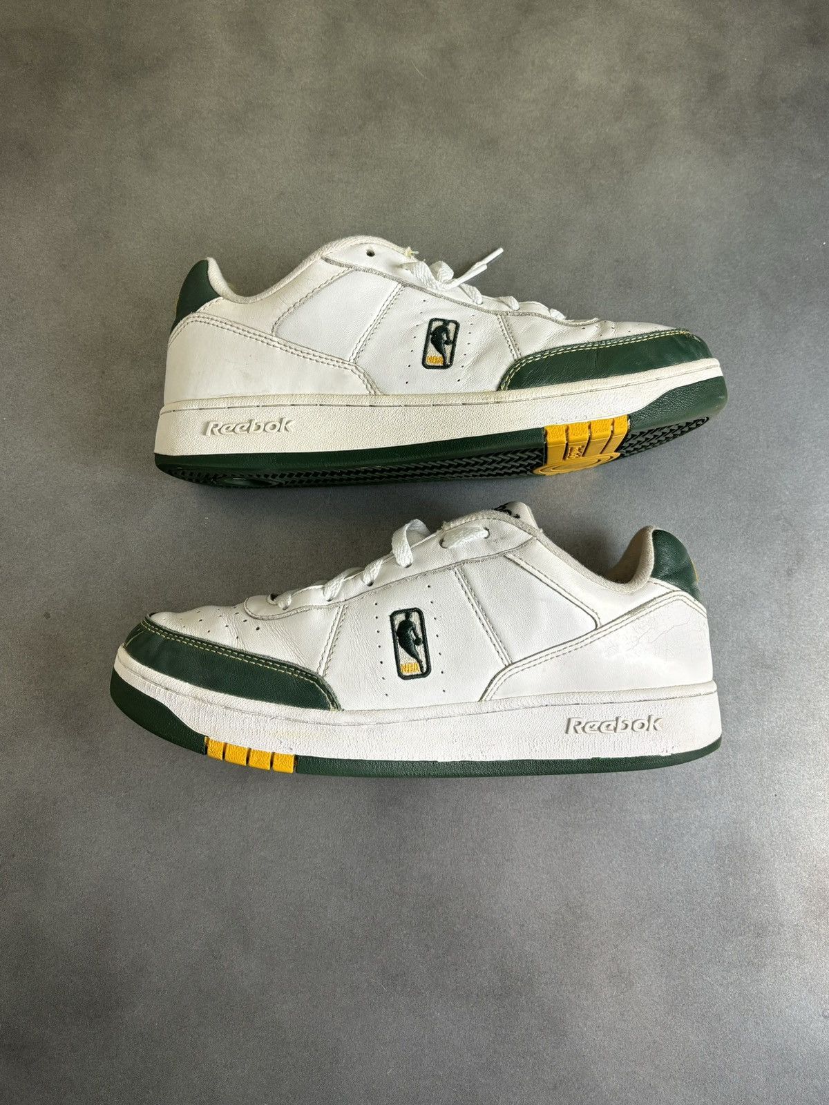 NBA × Reebok × Vintage 2000s Reebok NBA Sneakers Vintage Air Force Baskketball Y2K Size US 11 / EU 44 - 2 Thumbnail