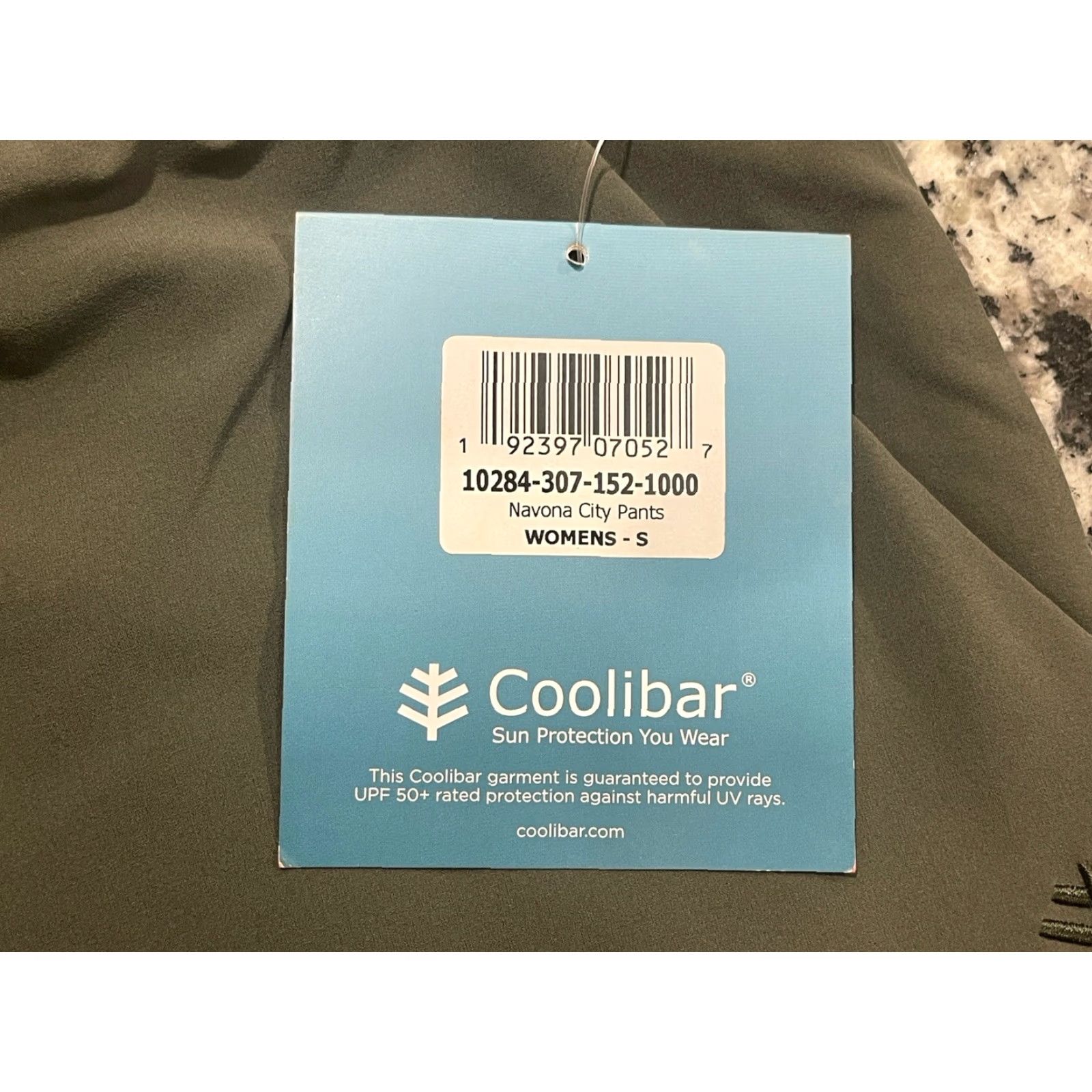 Vintage NWT Coolibar Navona City Pants Women’s Size Small Pull On Sun-Protective Green City Pants Women’s S Juniors Children? Wait. Size 28" / US 6 / IT 42 - 6 Thumbnail