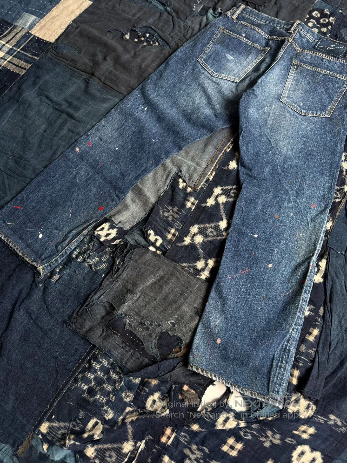 Visvim visvim social sculpture dry wash denim pants. Size US 32 / EU 48 - 4 Thumbnail
