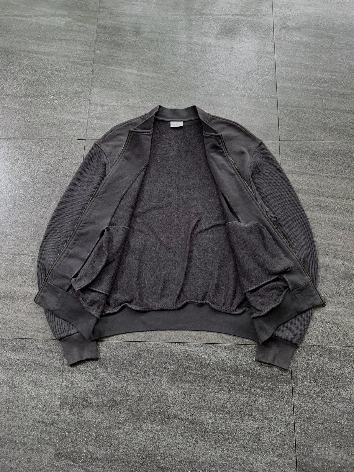 Dries Van Noten FREE TAX! Mesh Sleeved Bomber Jacket Size US M / EU 48-50 / 2 - 5 Thumbnail